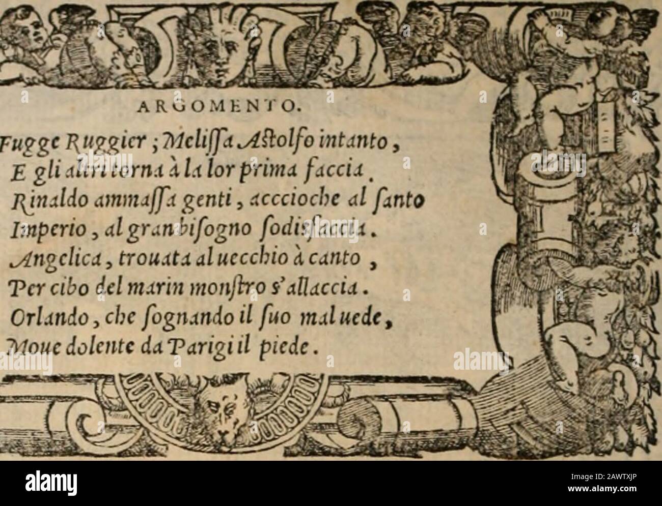 Orlando Furioso I 4 Wiiek 70 C I T 0 It J Ss A R G O M K N I O Fu Gc J K Gio Tilclijfd Olfo Iutjnto E Gli Litri Tornnx