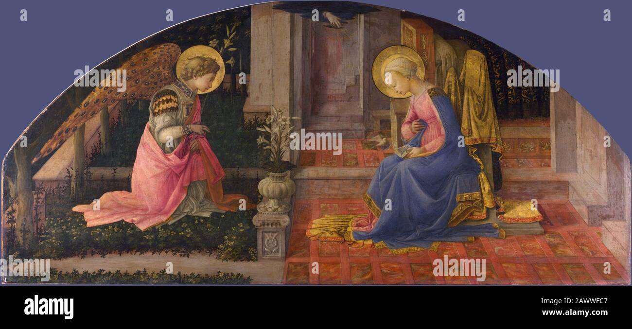 Fra Filippo Lippi. Foto Stock