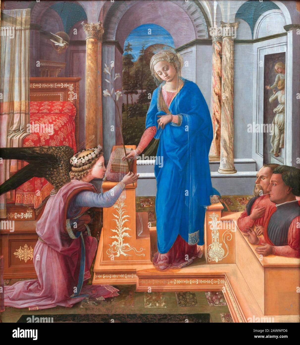 Fra Filippo Lippi 011. Foto Stock