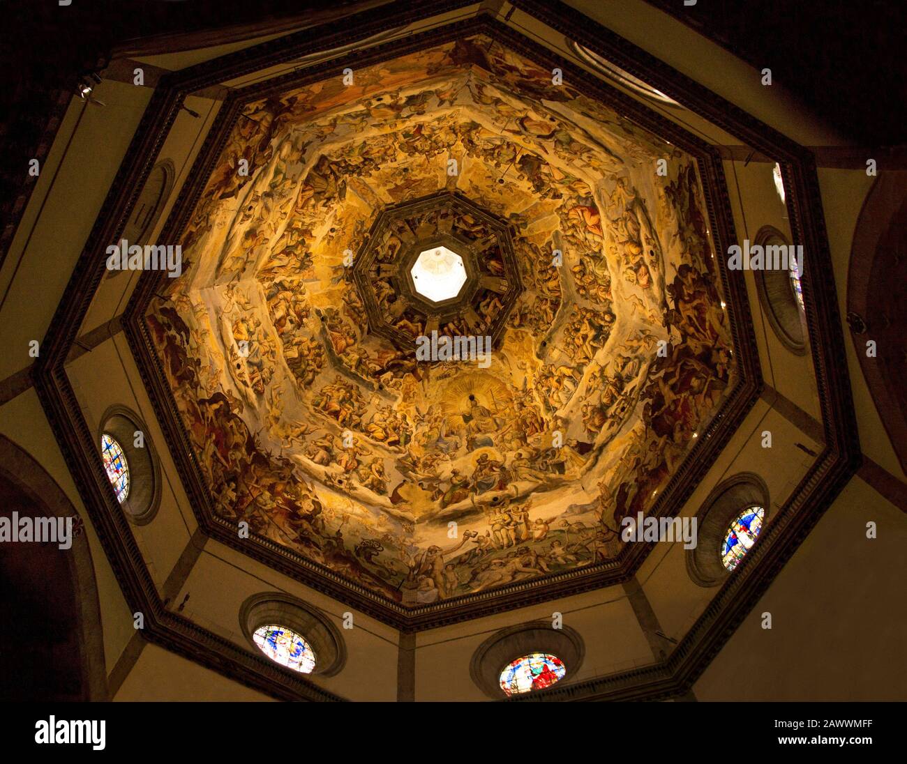 Interno della cupola del brunelleschi immagini e fotografie stock ad