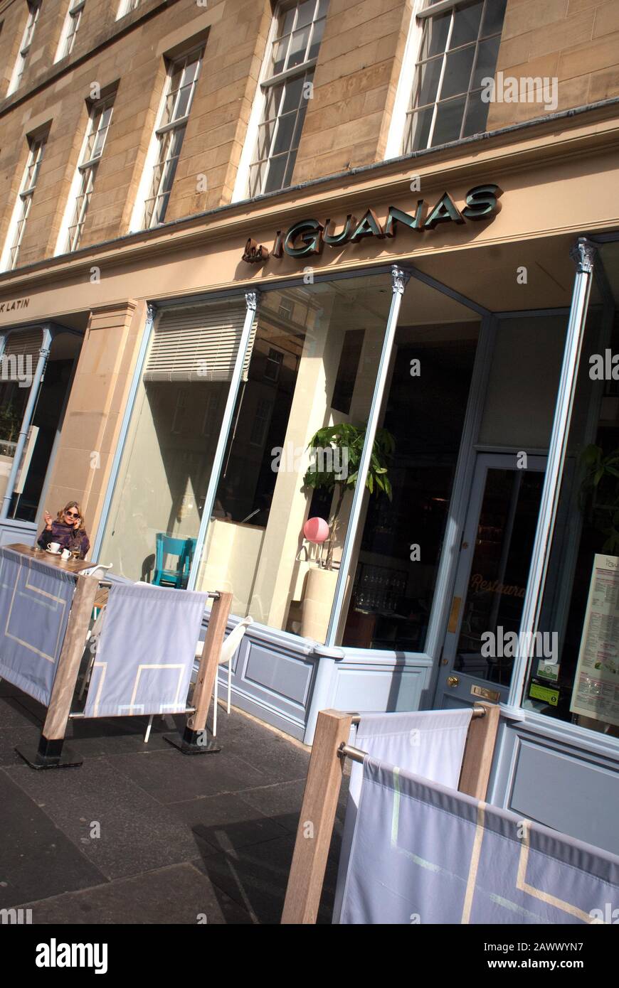 Las Iguanas, Gray Street, Newcastle-Upon-Tyne Foto Stock