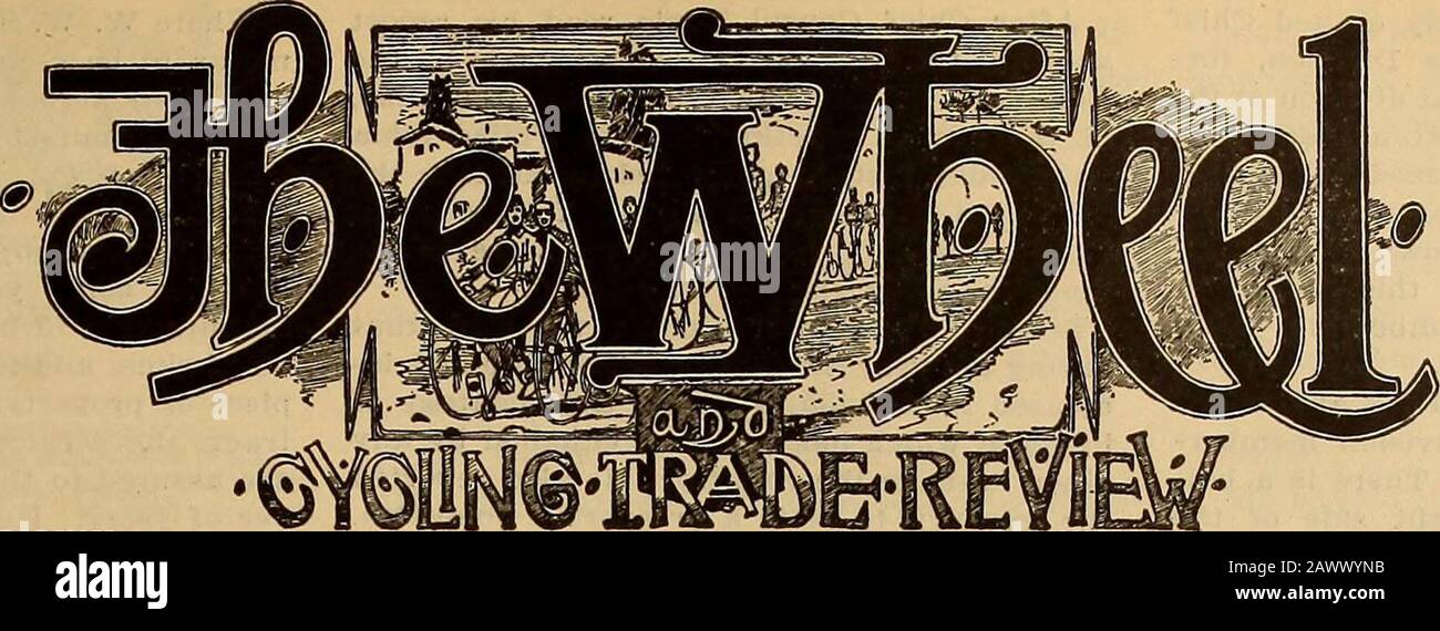 La revisione del commercio delle ruote e del ciclismo . Fenton Metallic Mfg. Co.s Factory, Jamestown, N, Y.. Copyright 1896, di F. P. Prial Co. Vol. XVIII., n. 18. New York E Chicago, 18 Dicembre 1896. JNo intero. 4 o. ABBASTANZA BUONO PER GLI STATI UNITI. Manterremo la proprietà del buon pneumatico in questo Paese. Morgan & Wright non hanno ceduto in alcun modo dei loro interessi ad un syndicateor straniero ad alcun altro. Frank W. Morgan e William Herrick si sono girati dall'estero lunedì scorso, andmade la dichiarazione senza equivoci, per sempre risolvere il rapporto molto contuso. Morgan era contrario a essere visto, butfinally aut Foto Stock
