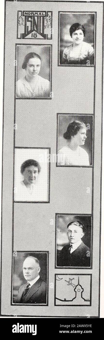 Indice . 33 INDICE 1918. Jessie Blanche Burkinsaw, la Haepe junior college Wrightonia; Y. W. G. A.; German Club.Theme: Wordsworth e l'amore della natura. Jessie Frances Button, Paxtonart e designTheme: La Storia Dell'Incisione. Virginia A. Caldwell, Arrowsmith junior college Wrightonia; Y. W. C. A. tema: Alcuni Difetti nell'insegnamento della matematica. Pearl Calkin, Crescent City programma di tre anni Wrightonia; G. D. C; Science Club.Theme: Storia del Giardino. Williard B. Canopy, PROGRAMMA di tre ANNI di Hopedale Philadelphia; Science Club; Countrylife Club; Vice-Pres. Organizzazioni oratorie; un Bac Foto Stock