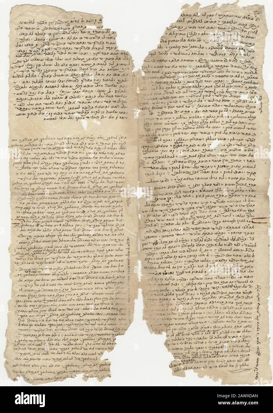 Derashot Frammento di un antico sermoni ebraico del 18th secolo manoscritto scritto su carta in ebraico in caratteri orientali da Berakhah, Yitsḥaḳ; Kaẓin, Giuda ben Yom Tov, 1708-1783; Landaʼu Eliyahu; Deṿiḳ, Avraham; ʻAṭiyah Ḥayyim; ʻAntebi, Yitsḥaḳ; Shemuʼel, Eliyahu; Tsiag, ʻEzra; Mantsur Marzuḳ, attivo del 18th secolo; Algazi, Yom Ṭov Ben Israel Jacob, 1727-1802; Modaʻi, Ḥayyim Foto Stock