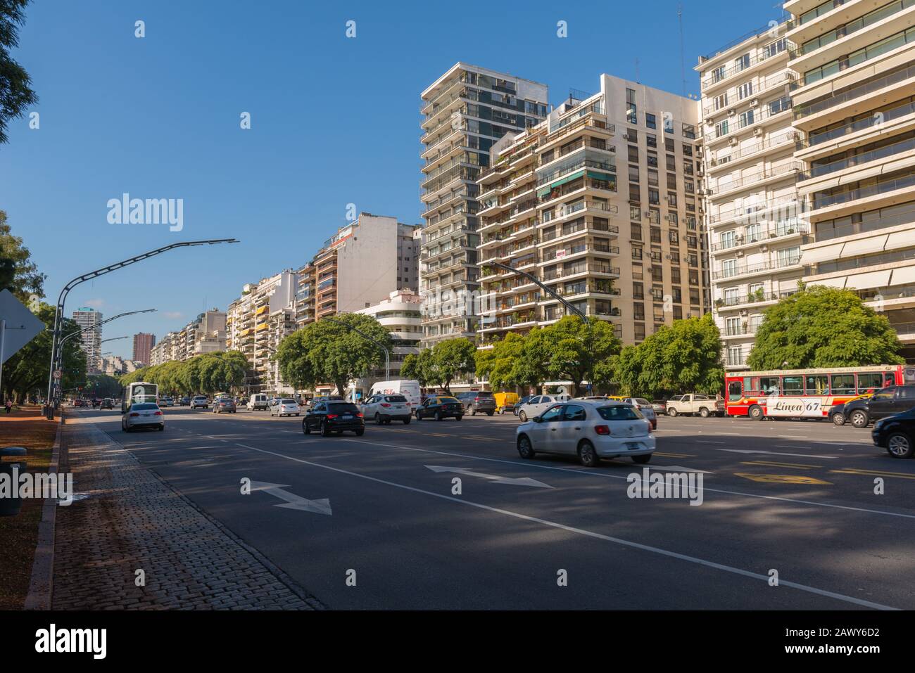 Street Scene, Buenos Aires, Argentina, America Latina Foto Stock