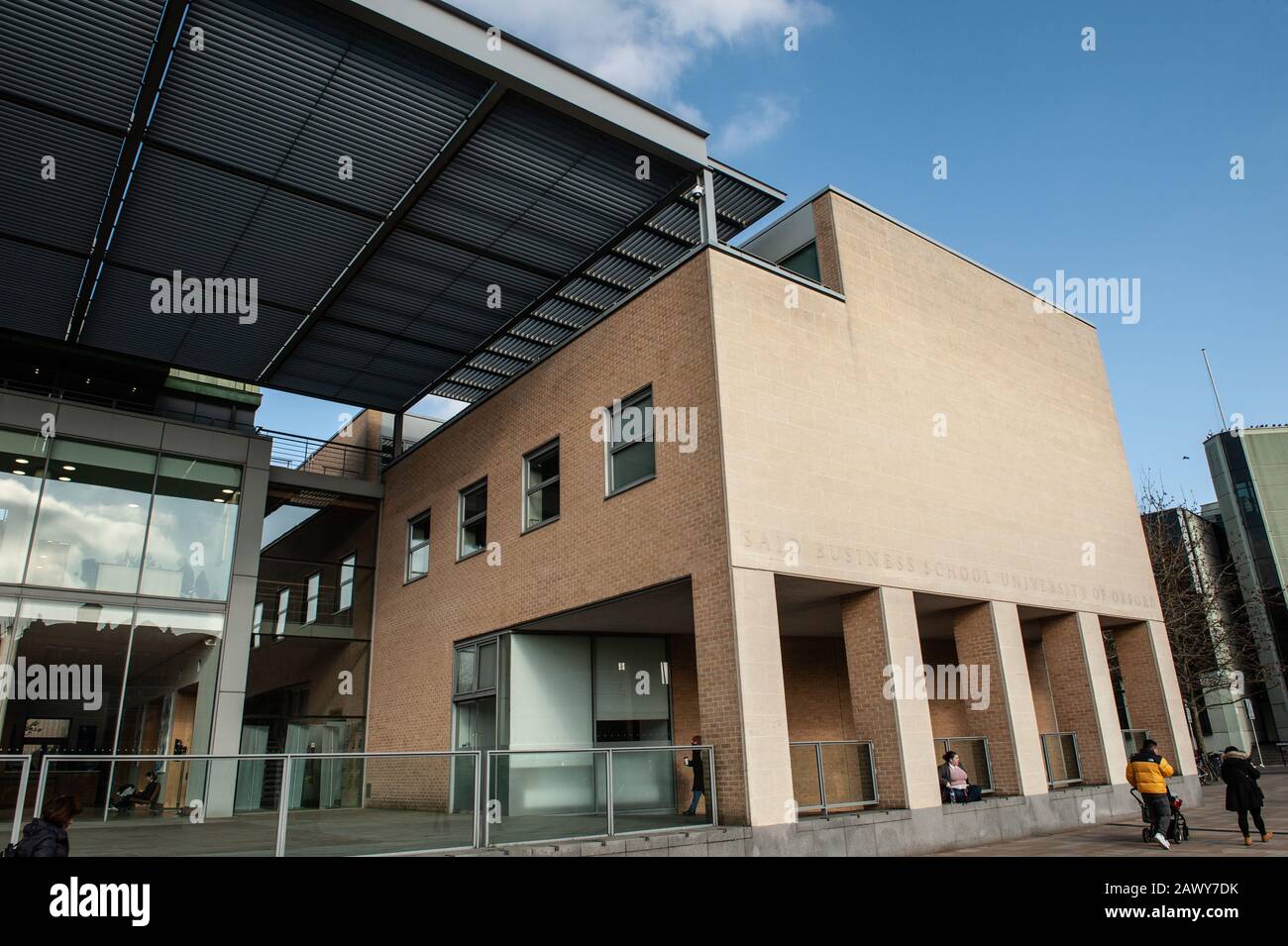 Oxford, Inghilterra, Regno Unito. 6th 2020 Ha Dichiarato Business School, Oxford University, Che Prende Il Nome Dal Miliardario Siriano-Saudita Wafic Saïd, Park End Street, Oxf Foto Stock
