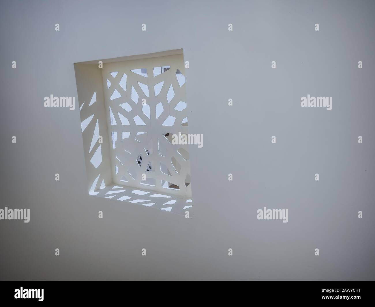 Finestra artistica a Sharm el Sheik, Epypt Foto Stock