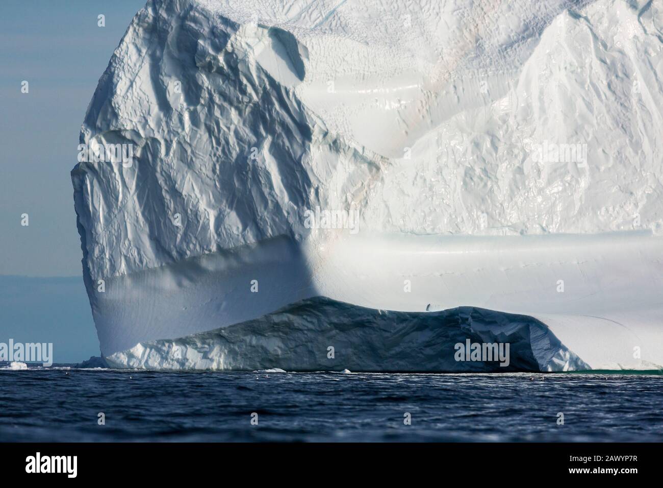 Maestosa formazione iceberg Groenlandia Foto Stock