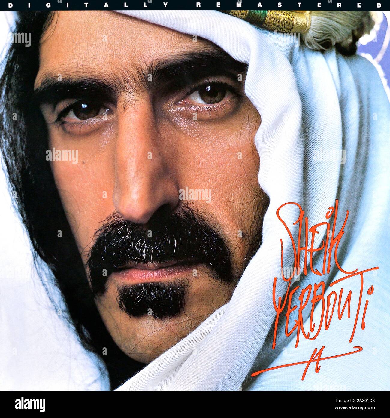Frank Zappa - copertina originale in vinile - Sheik Yerbuti - 1979 Foto Stock