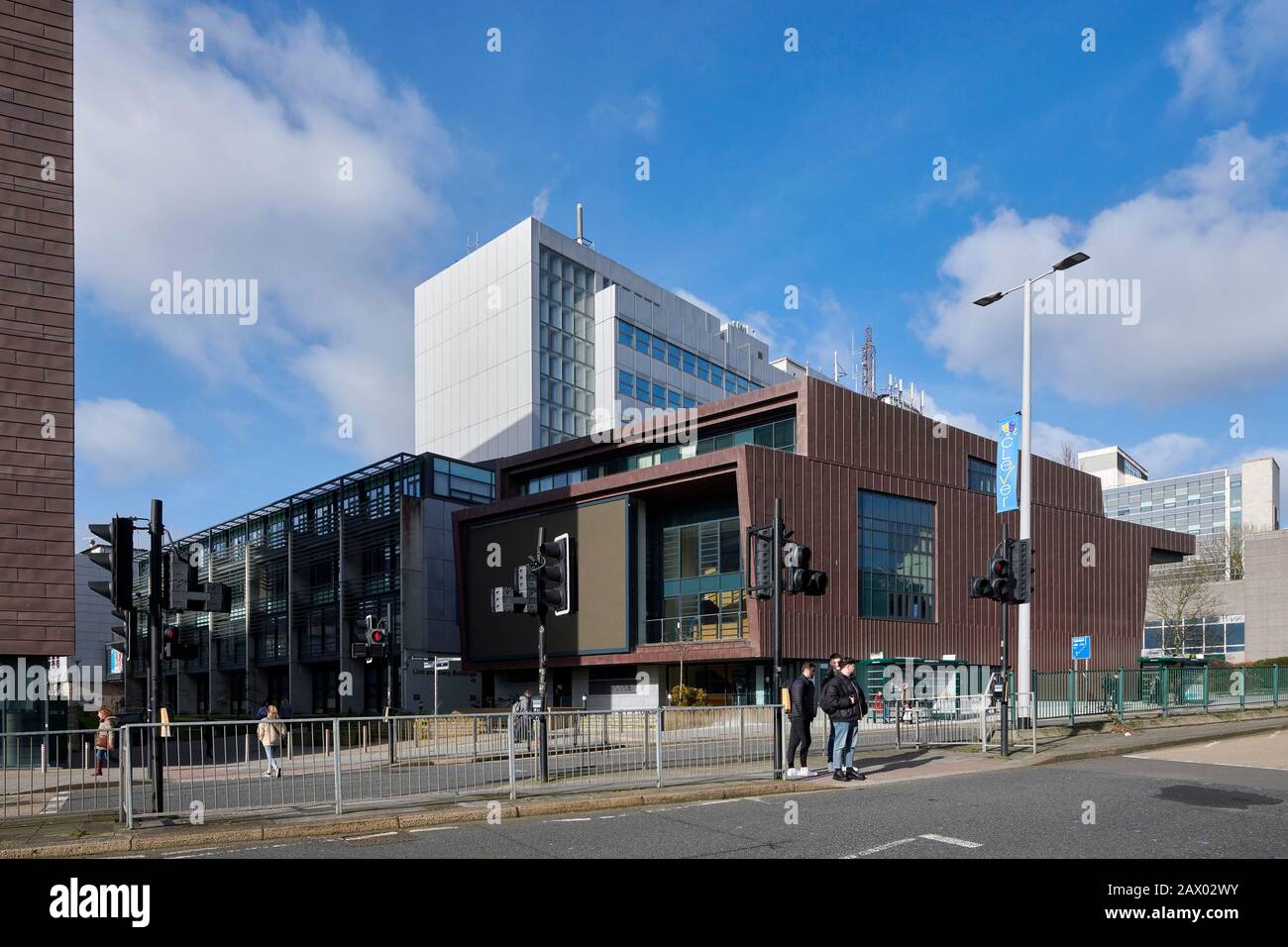 Plymouth University Buildings, Devon, South West England, Regno Unito Foto Stock