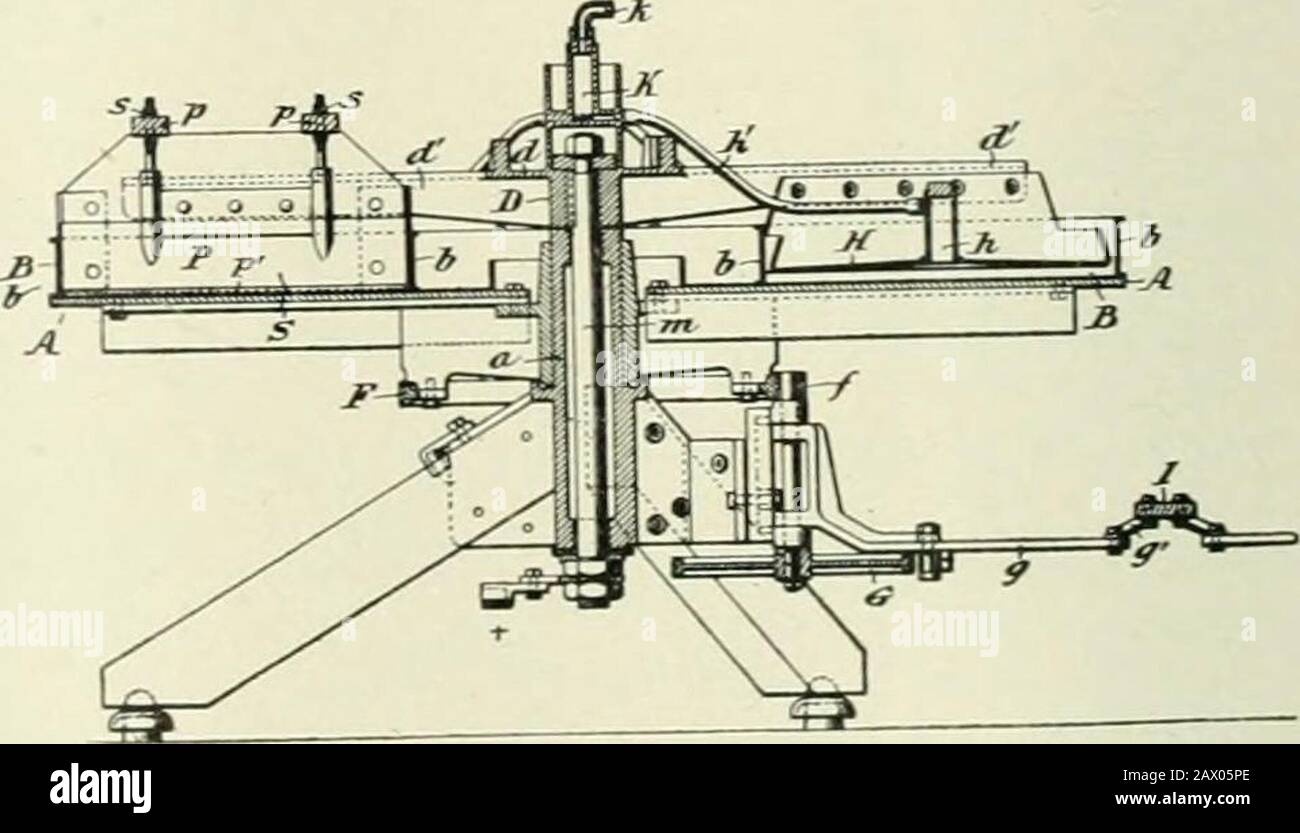 Ingegneria chimica . thancorrisponde alla formula Caso., + USO. L'idrosul-phite di calcio. CAS:0.. Viene dichiarato di depositarsi sul catodina sotto forma di una massa cristallina pesante, che cade sul fondo del ricettacolo catodico. In questo modo si evita una posizione di decom del sale, sia per elettrolisi che per influenza dell'atmosfera. L'elettrolita catodico agisce attraverso i compartimenti catodici, passando dall'aReservoir al primo e successivamente attraverso gli altri, venendo riportato dall'ultimo dei n^ serie ai mezzi di riserva di una pompa. Sali di bari Foto Stock