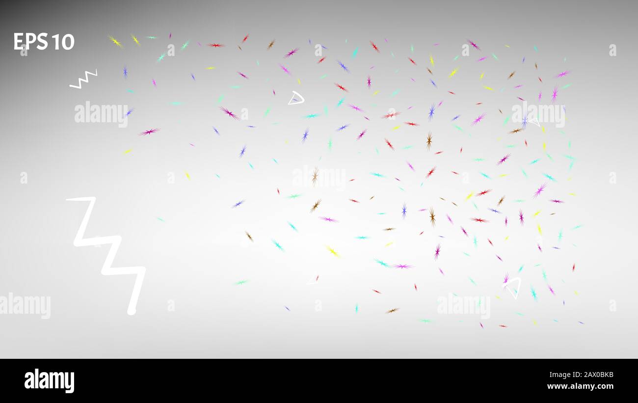 Divertente illustrazione colorifica idea. Fantasia spaziale nitida. Trama di sfondo, grafica. Bianco neutro. Super pianeti sfondo a tema. Backgrou colorato Illustrazione Vettoriale