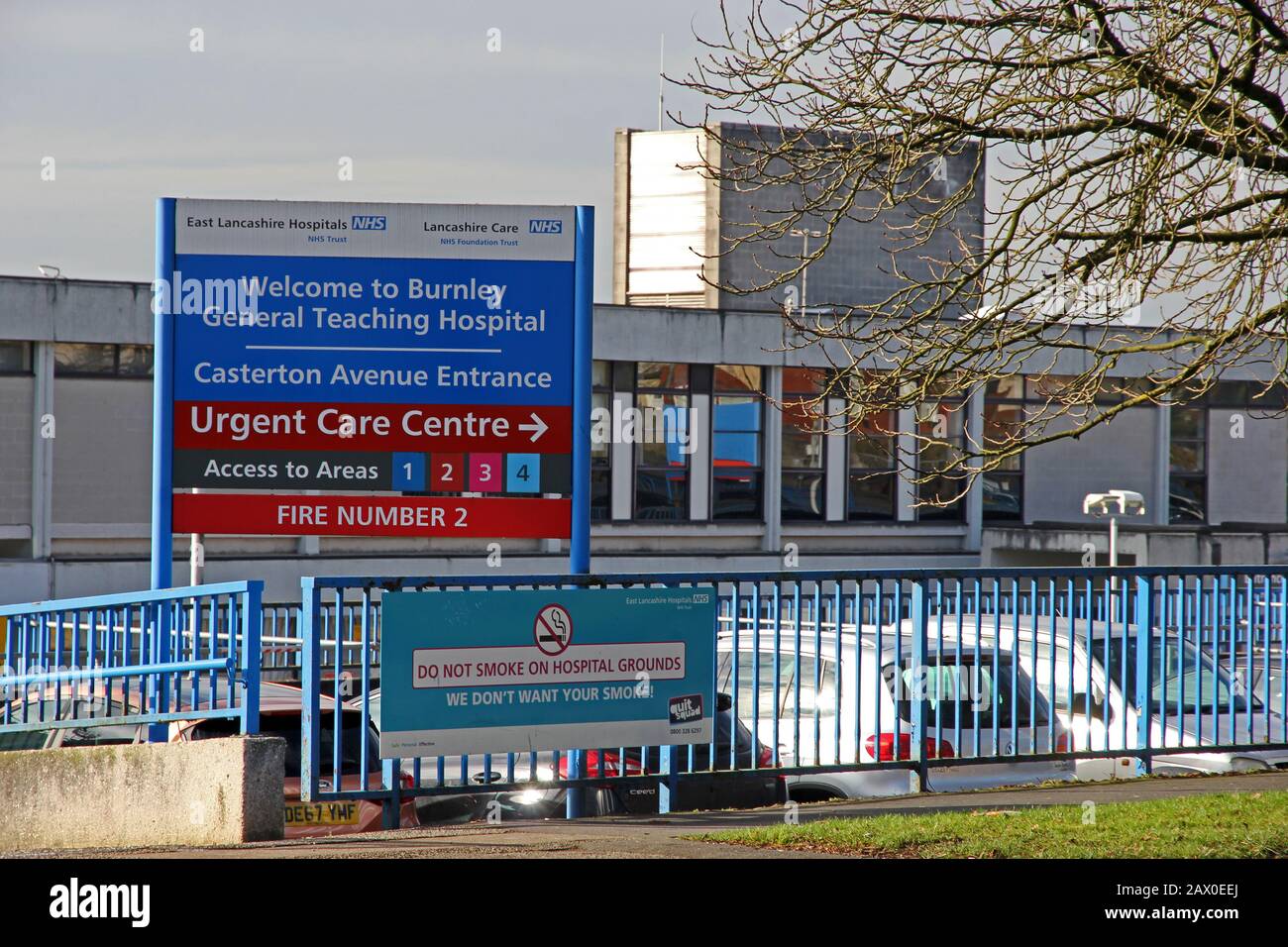 Burnley General Teaching Hospital, Burnley, Lancashire Foto Stock