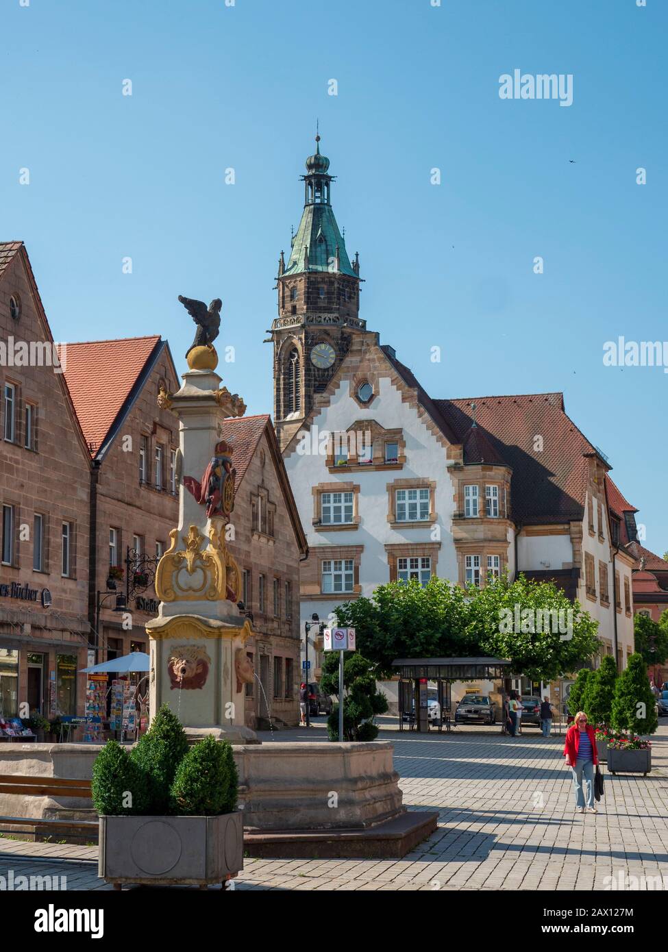 Roth, Franken, Bayern, Deutschland | Roth, Franconia, Baviera, Germania Foto Stock