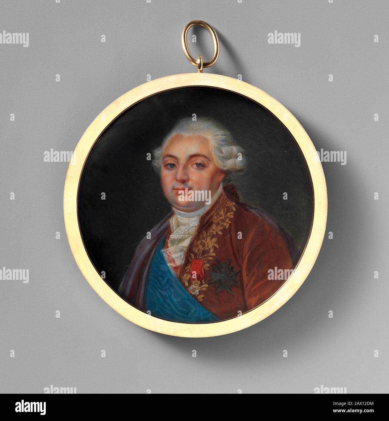 Luigi XVI (1754-1793), re di Francia, 1787. Foto Stock