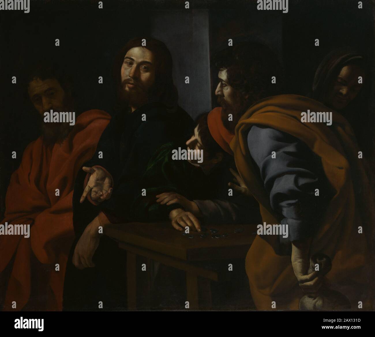 La Chiamata di San Matteo, ca. 1625-30. Foto Stock