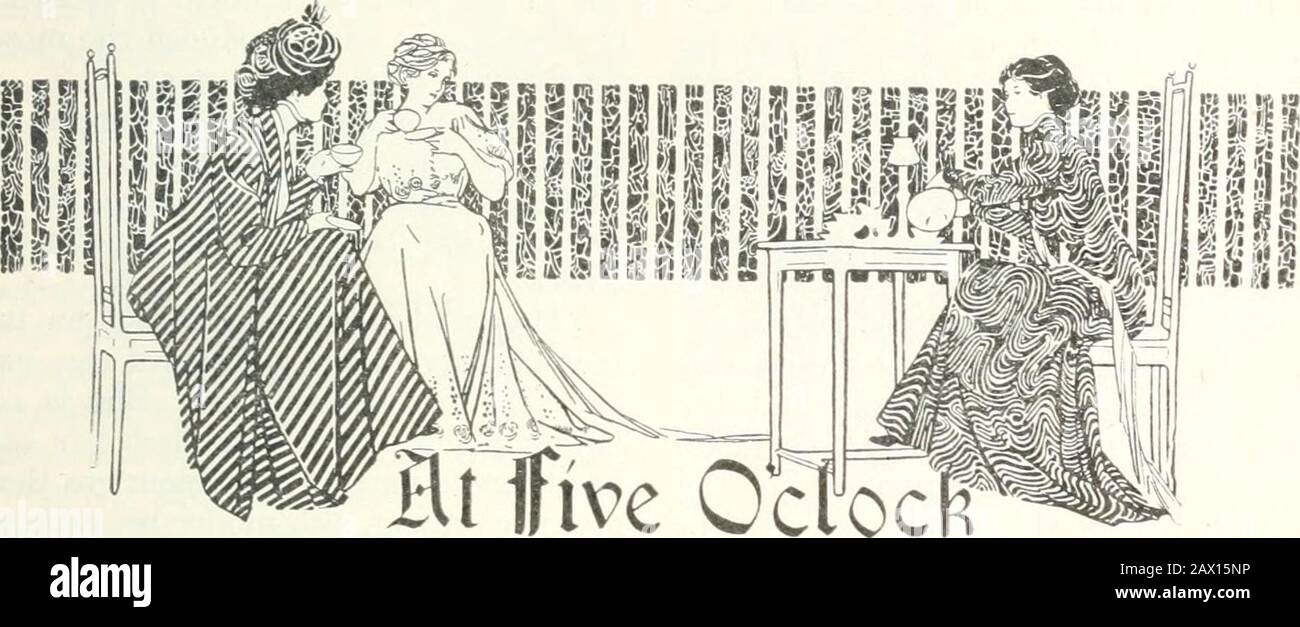 Rivista canadese di politica, scienza, arte e letteratura, novembre 1910-aprile 1911 . •:mi7triii&gt;-i. Attraverso l'Isola di Erins Per praticare lo sport un po' Come Amore e Valor vagano, Con Lo sprite, Il Cui faretra luminoso mille frecce, per cui passano una tripla erba molle in su con dowdrops che brilla ; dolcemente verde Come smeraldi visti Attraverso il cristallo più puro luccicante. Dice Valor, Vedi, essi primavera per me, Questi frondosi goms del mattino. Dice Amore: OH, no, Per me crescono, il mio sentiero profumato che adorna. Ma Lo Spirito percepisce le tre foglie e grida: OH, non scegare il legame che bionde Tre vanno Foto Stock