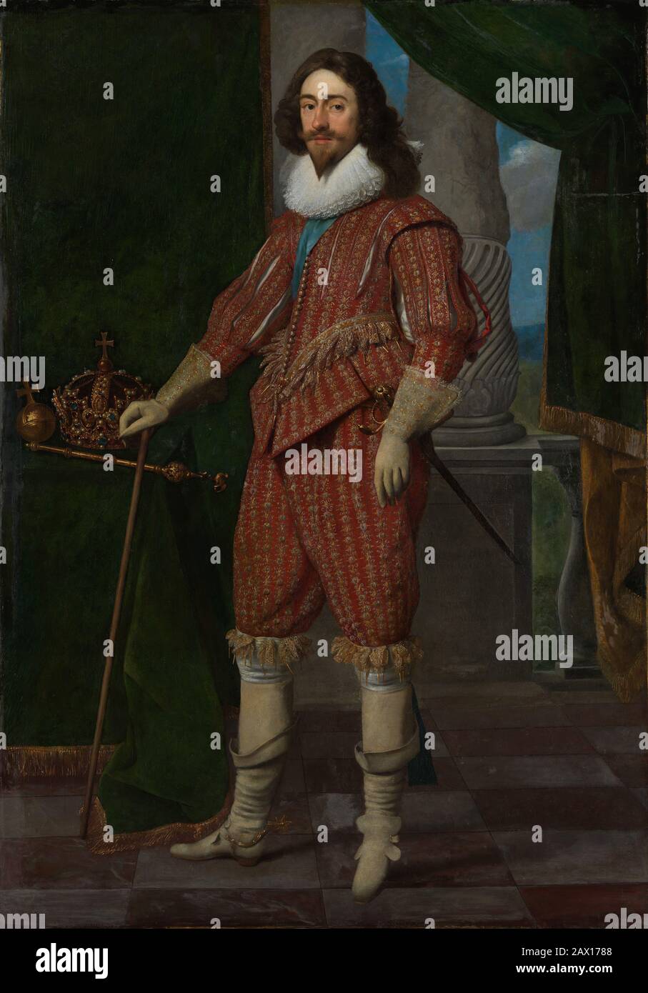 Carlo i (1600-1649), Re d'Inghilterra, 1629. Foto Stock