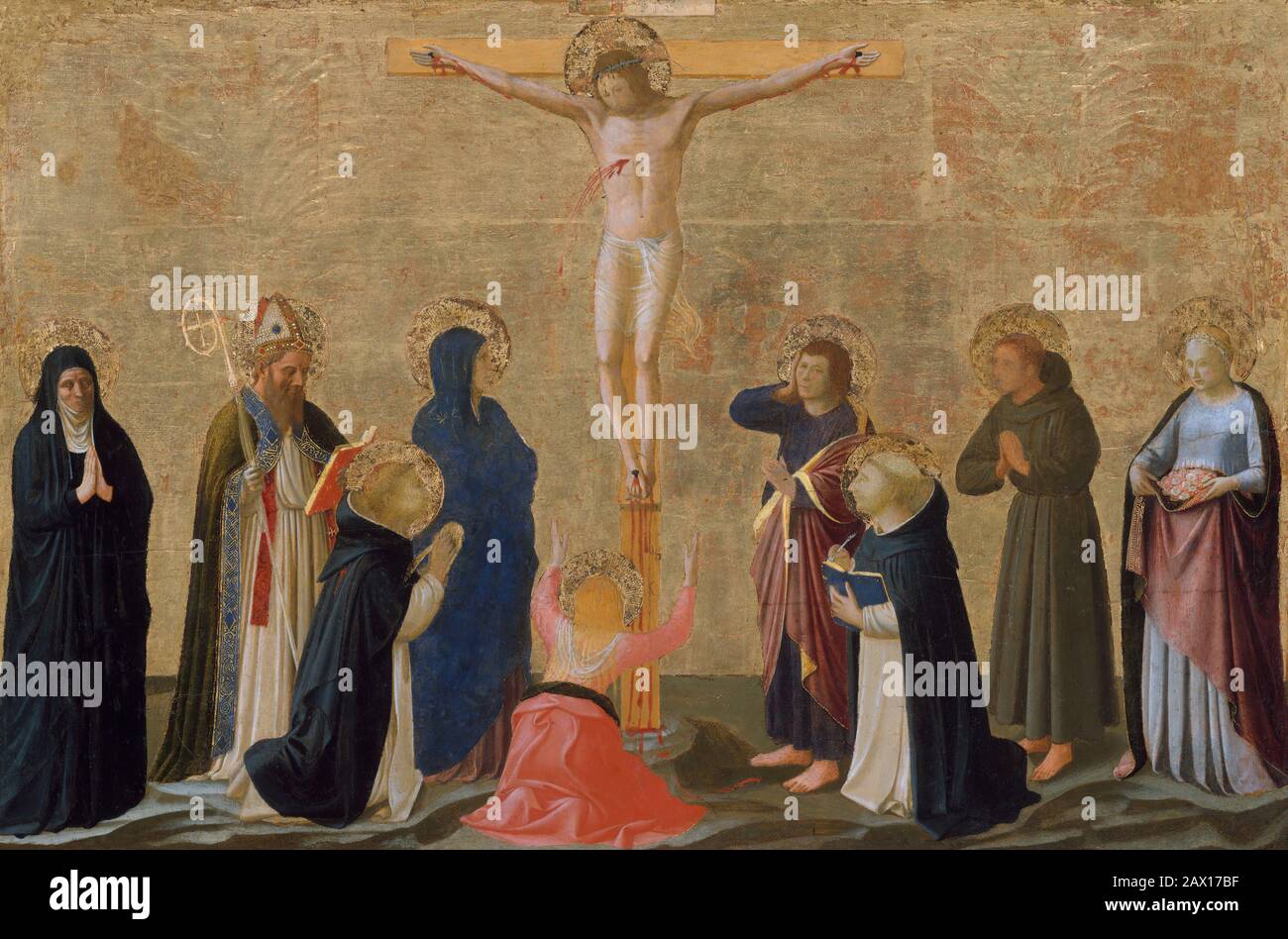 La Crocifissione, forse ca. 1440. Foto Stock