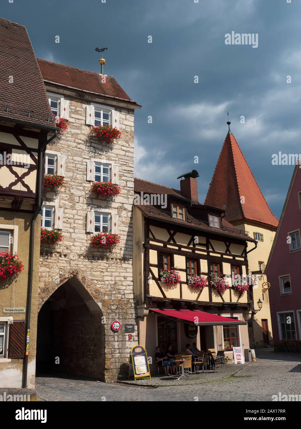 Berching, Altmühltal, Bayern, Deutschland | Berching, Altmuehltal, Baviera, Germania Foto Stock