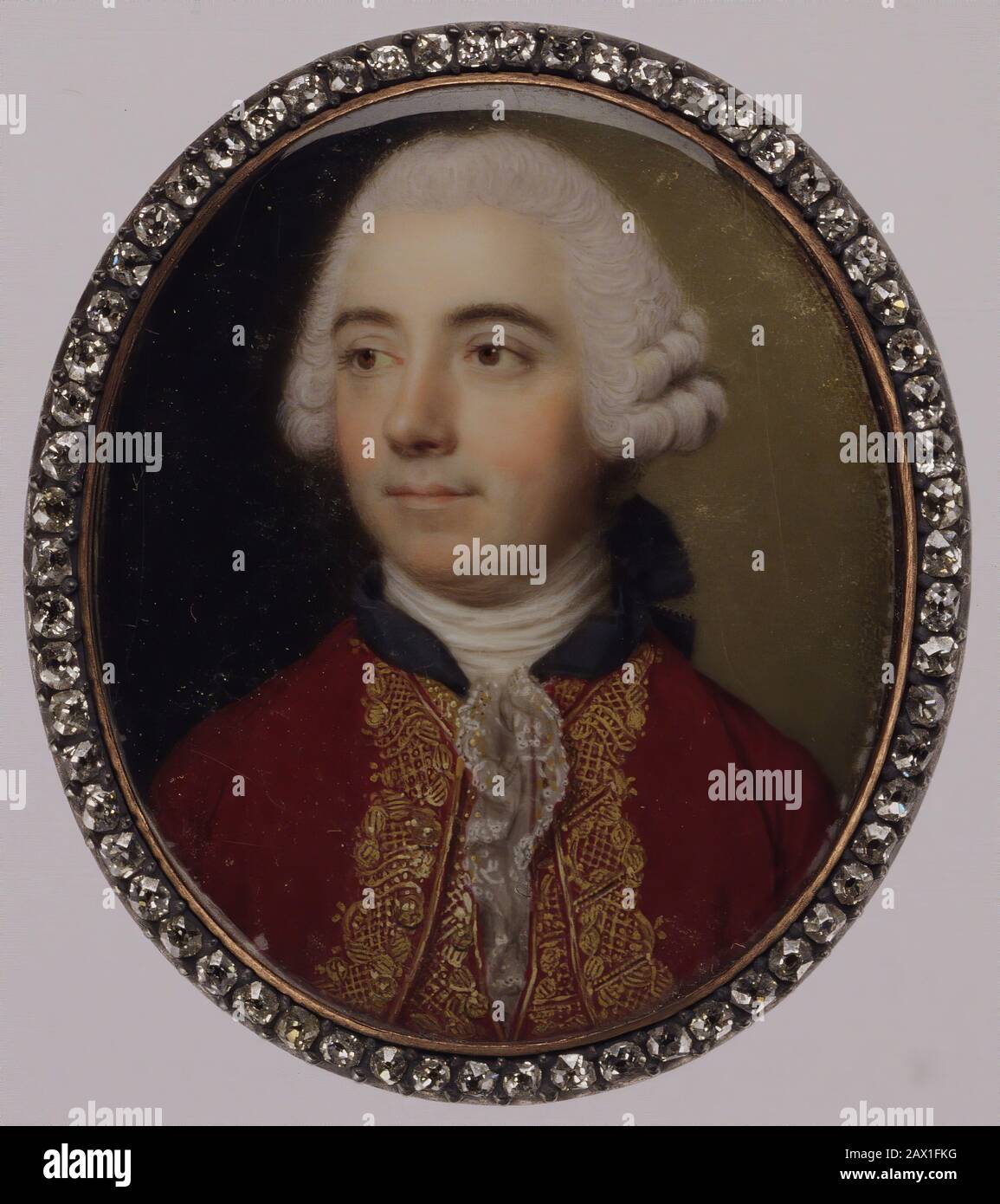 Sir William Hood, Ca. 1766. Foto Stock