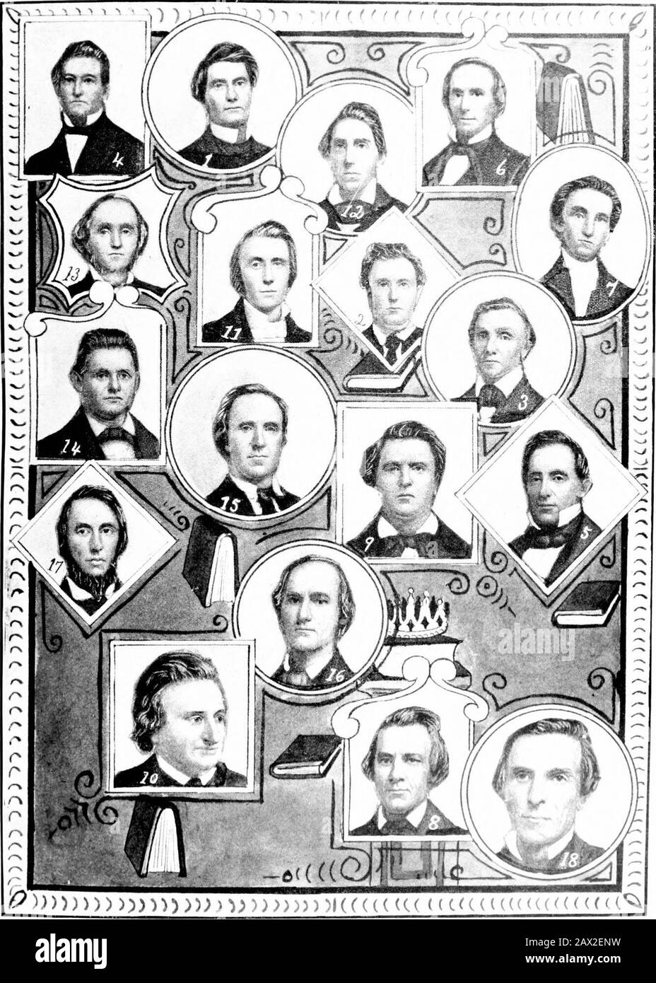 La storia illustrata del Metodismo [risorsa elettronica]; La storia dell'origine e del progresso della chiesa metodista, dalla sua fondazione da John Wesley all'attuale dayWritten in stile popolare e illustrato da più di mille ritratti e viste di persone . t la data di hiselection, il vescovo più giovane su disco, tranne Janes. L'ultimo dei quattro, Edward Ray-mond Ames, era, come Simpson, a oncea nativo dell'Ohio e membro della Conferenza dell'Indiana. Nato nel 1806, fu educato alla Ohio University, dove si unì alla Chiesa. Da 1830onward è stato associato con L'In-d Foto Stock