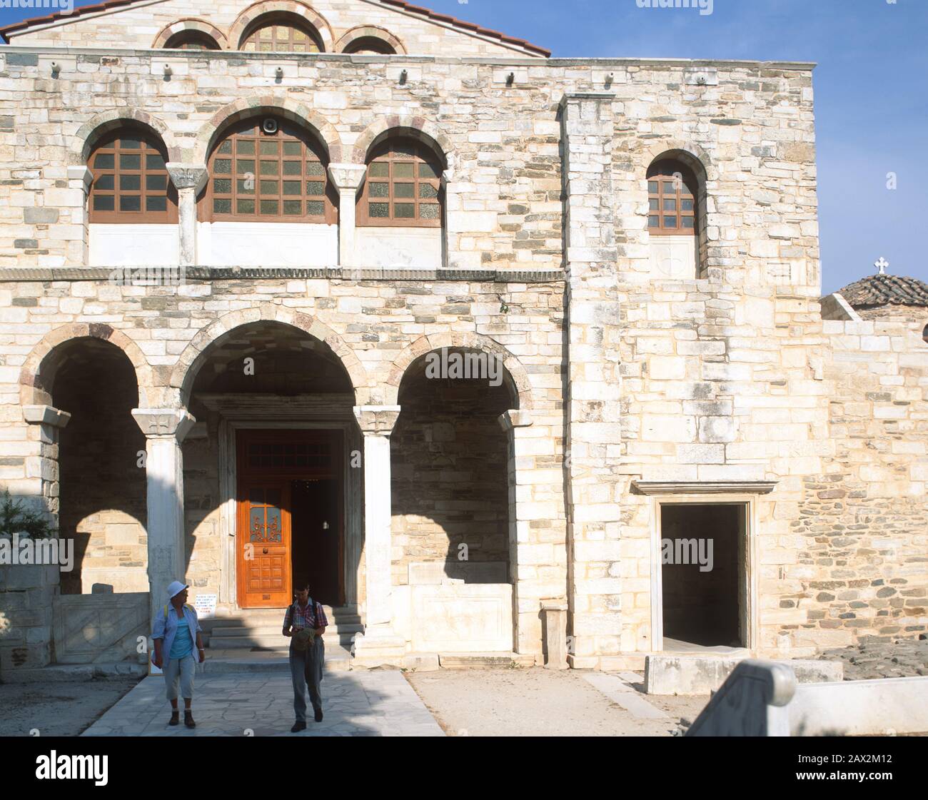Grecia, Paros, la Chiesa di Cento porte Foto stock - Alamy