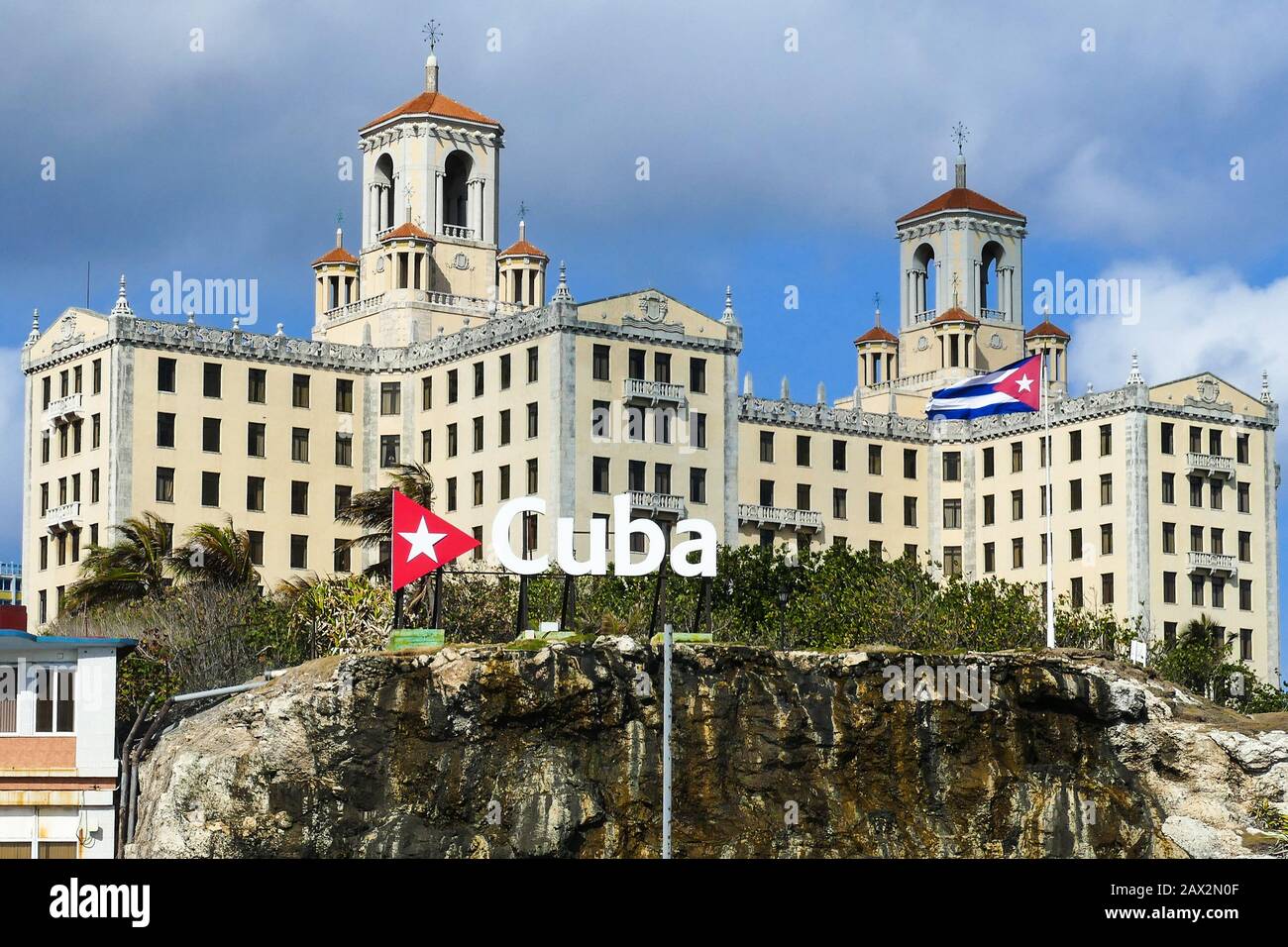 Hotel Nazionale di Cuba - Hotel Nacional di Cuba Havana Cuba 02/04/2018 Foto Stock