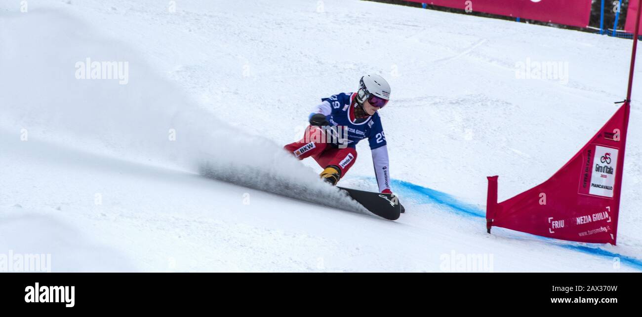 Snowboard Coppa Del Mondo 2020 Foto Stock