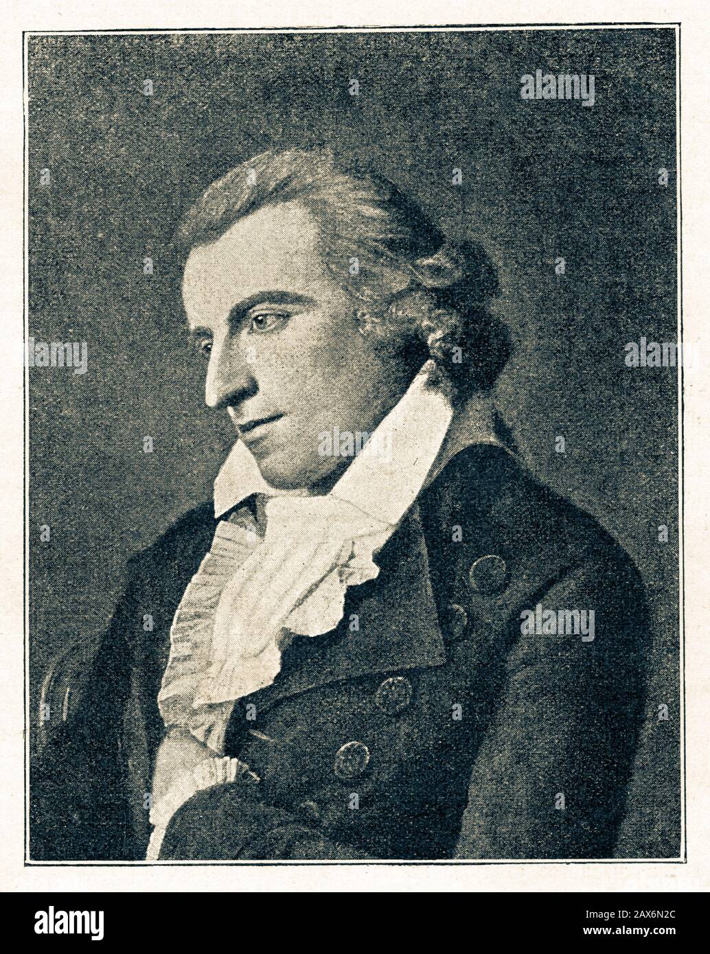 Johann Christoph Friedrich Von Schiller. Foto Stock