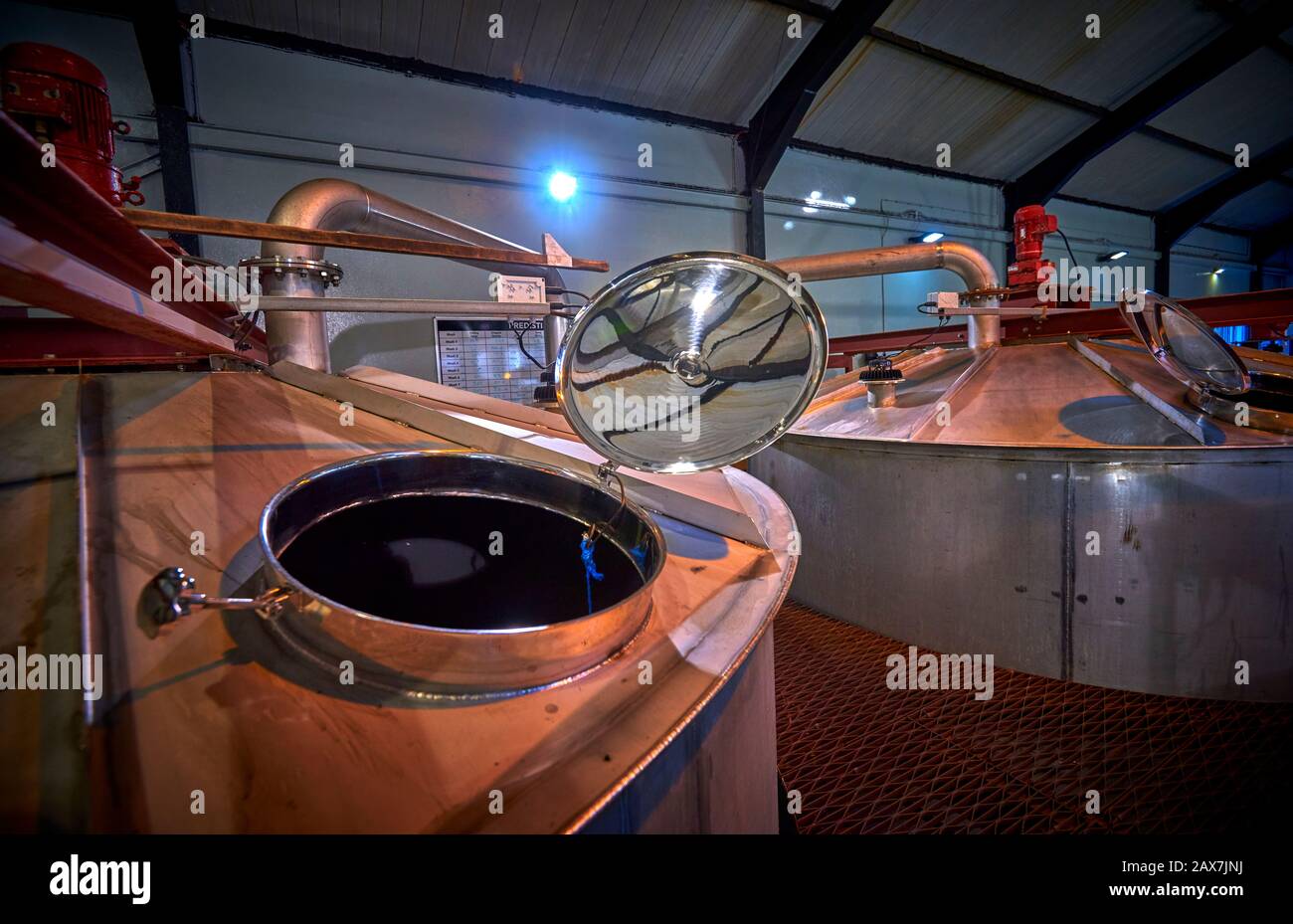 Distilleria Deanston (DD) Foto Stock