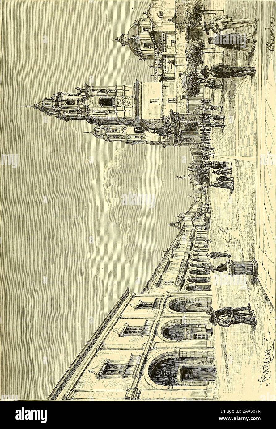 Nouvelle géographie universelle : la terre et les hommes . ent de 1877 : GUANAJUATO. Léon (de los Aldamas) 80 075 hab. Guanajuato 58 250 » Dolores-Hidalgo 44 980 » Allende (San Miguel De) ... 39 290 » Silao .... ! 52 740 » Celaya 28 540 » Irapuato . 27 700 » Salamanca 24 000 » Salvatierra 25 960 » Valle-Santiago 22 900 » Abasolo 21 760 » La Luz 14 670 » Jalisco. Guadalajara (1888) 105 000 hab. Lagos (De Moreno) 42 520 » Sayula. 26 560 » Tepatitlan 25 650 » La Barca 22 890 » San-Juan De Los Lagos 18 650 » Zapotlanelgrande (Ciudad-Guzmân) 15 420 » Ameca. Santiago. Tequila . Compostela.Bolanos Foto Stock