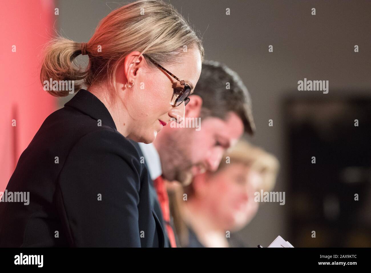 Rebecca Long-Bailey candidato per la leadership del partito laburista. Foto Stock