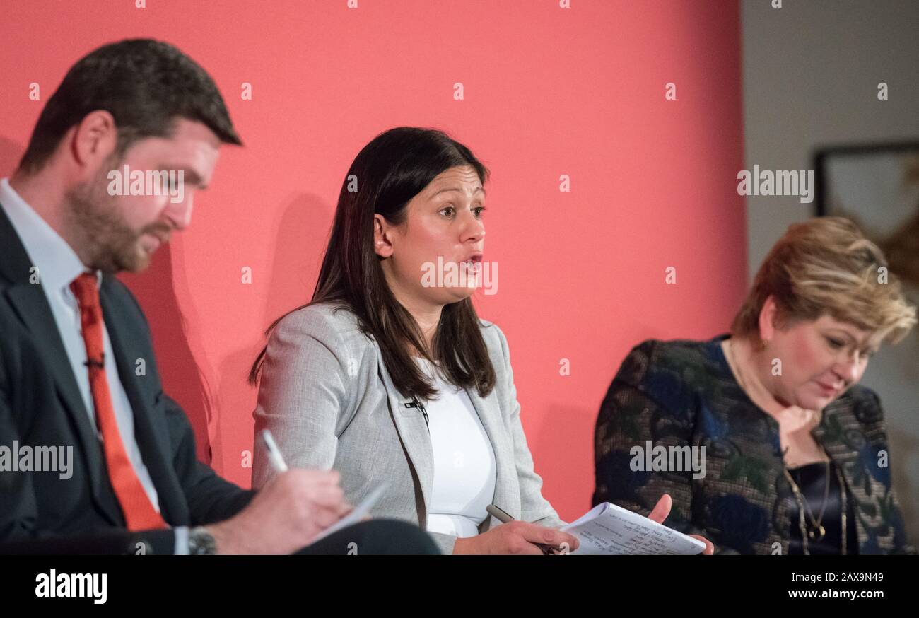 Lisa Nandy e Emily Thornberry candidati per la leadership del partito laburista. Foto Stock