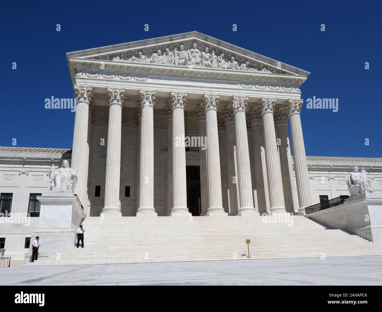 Washington D.C., USA - 3 giugno 2019: La Corte Suprema degli Stati Uniti, situata a Washington D.C. Foto Stock