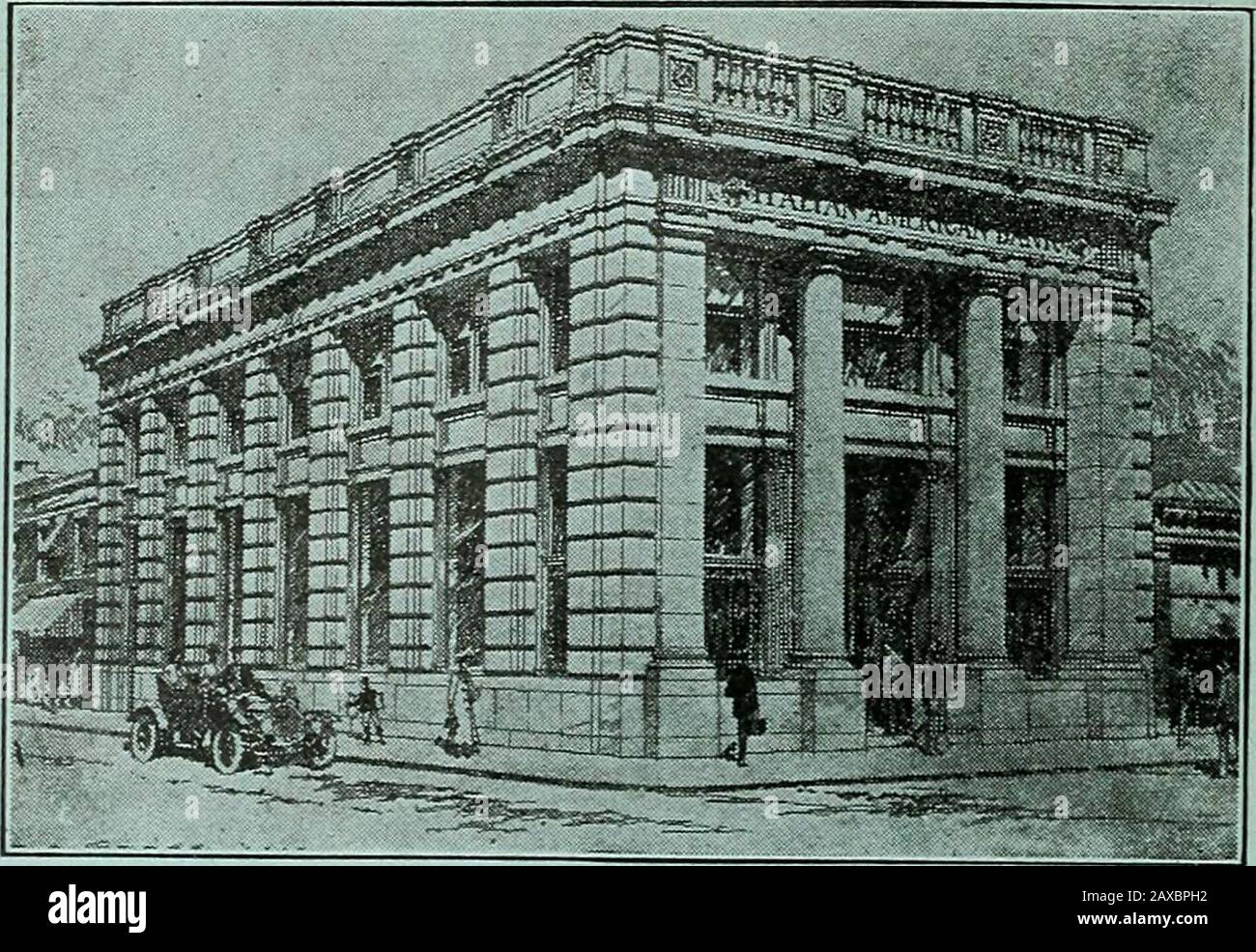 Crocker-Langley directory della città di San Francisco . : 1.000.000,00 dollari DIRETTORI Maresciallo Hale Dr. T. E. Schumate George A. Webster W. D. Fennimore Oliver J. Olson H. Cartan R. E. Miller Carl Raiss S. L. GoldsLein . Segretario Dr. Howard MorrowGeorge FilmerJohn A. GreunanDr. John H. OConnorEustace GullinanJames B. DuffyWilliam G. Volkmann Diventa depositante della Liberty Bank ogni giorno o notte: Trasactyour banking business in qualsiasi momento dalle nove a. m. fino a mezzanotte, LIBERTY BANK BUILDING MARKET, MASON AND TURK STREETS SAN FRANCISCO 19 BANKING DEPARTMENT. BANCA ITALO-AMERICANA FONDATA 1899 ANGOLO MON Foto Stock