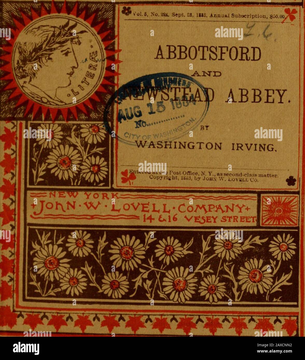 Abbotsford e Newstead Abbey . o V ?&gt; Vote* * XXV ^ ^IPv «*** 8 i BIBLIOTECA DEL CONGRESSO D002SHfc3bHA. W*+W*&gt;±A&ip*^M iwrt «fcQTM »1 jn&gt;tKff frr »:» v^jmm „(, ta 4^»IM4 f&gt;«* «kv MkMRW »/? MwmImIw, pdct 1M», LOVELLS LIBRARY-CATALOG. L. 3.3.4. 5. 6. 7. 8. 9.10.11.12.13.14.15.16.17.18. 19.20.21.2223!24.25.26.27.28.29.30.31.32. 33.34. 35.36.37.38.39.40. 41.42.43.44. 45. 46.47.48.49.50. Hyperion, di H. W, Longfellow. 20Outre-Mer, di H. W. Longfellow.20 il Ragazzo Felice, di BjOrnson 10 Arne, di Bjornson 10 Frankenstein, della signora Shelley... 10 l'ultimo dei Mohicans 20 Clytie, di Josep Foto Stock