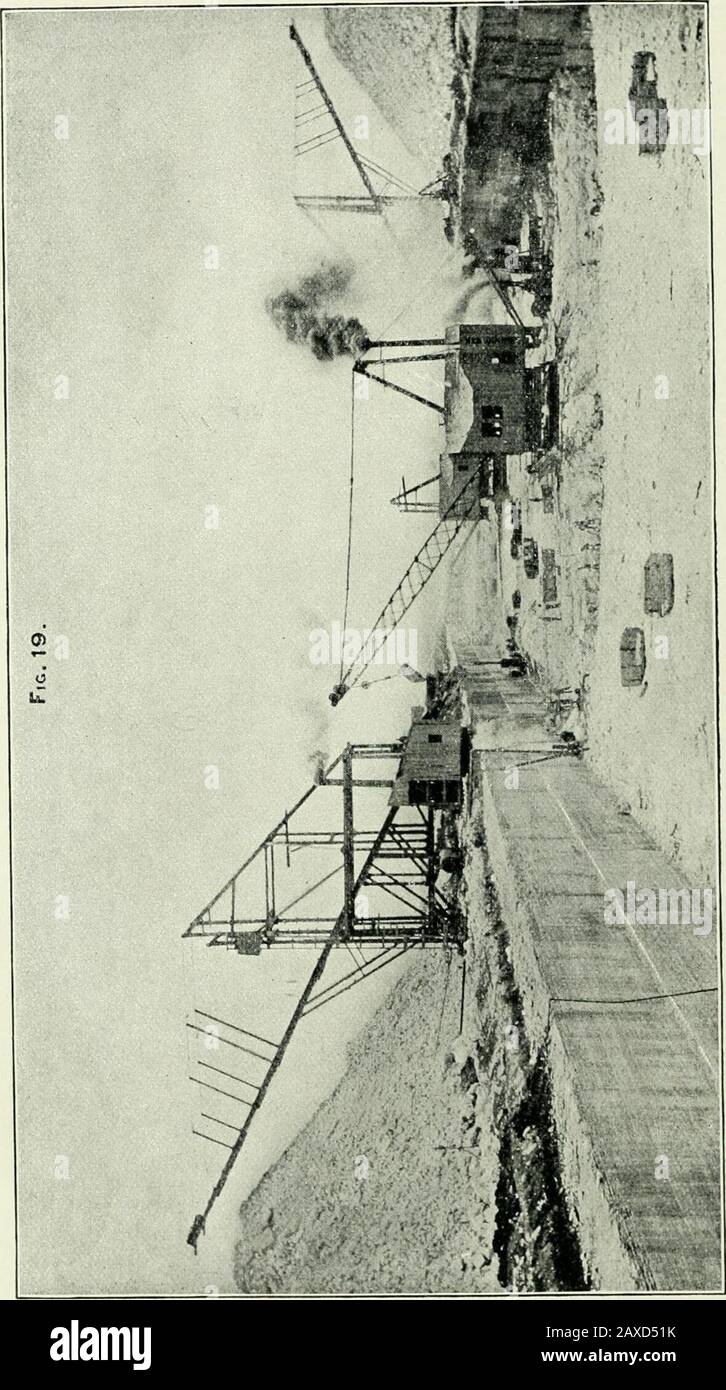 Transazioni . 324 IL CANALE PRINCIPALE DI DRENAGGIO DI CHICAGO. O IL CANALE DI DRENAGGIO PRINCIPALE DI CHICAGO. 325 Foto Stock
