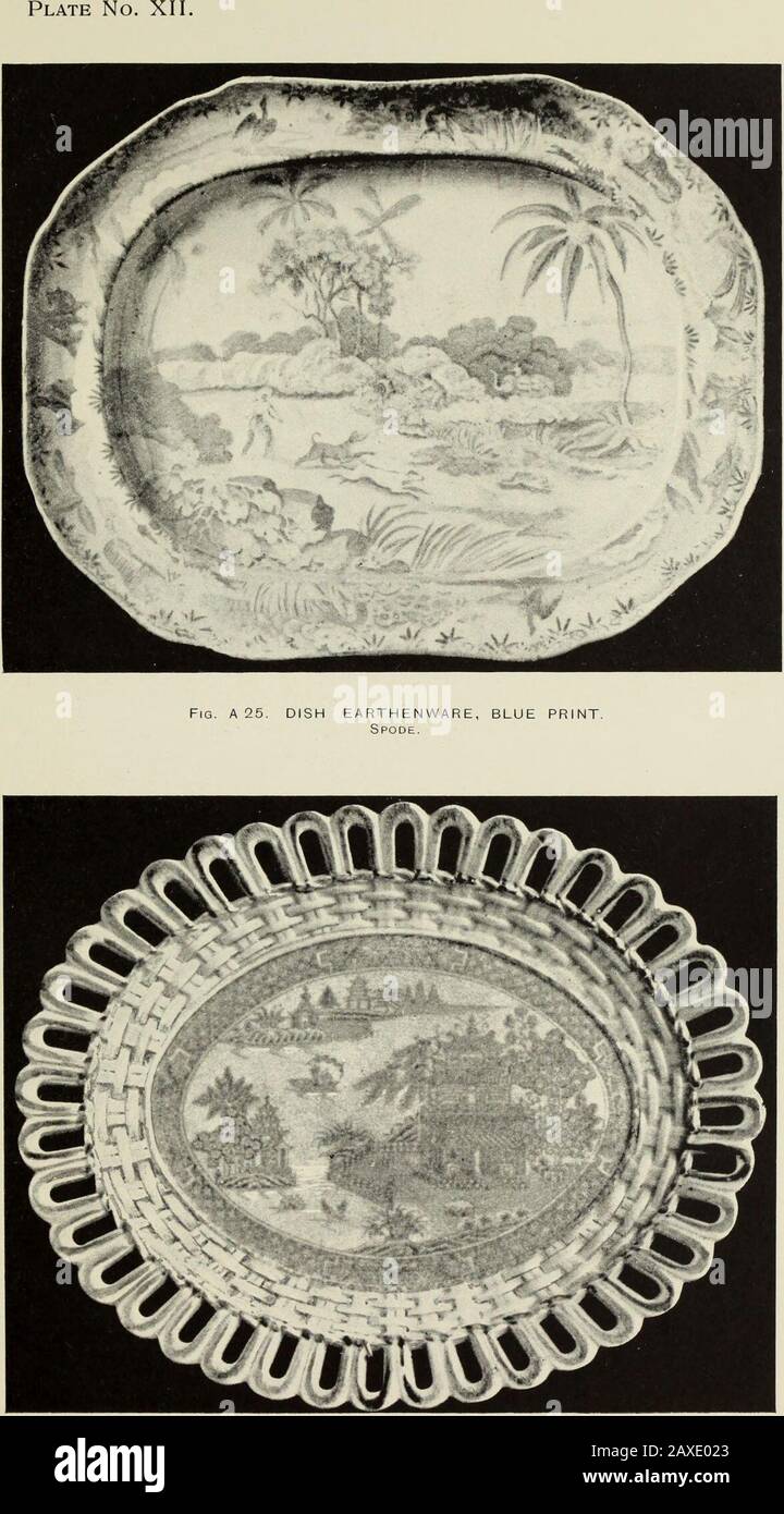 Stampa transfer su smalti, porcellana e ceramica : origine e sviluppo nel Regno Unito . Liverpool Advertiser of 11th February, 1757, intitolato Secrets in Art and Nature, di ThomasLaurenson, incisore, pubblicato da R. Williamson, di Liverpool. Il capitolo IV contiene il seguente stato: La nuova e curiosa arte della stampa, o ratherre-stampa da lastra di rame, stampe su porcelaina, smalto e terracotta, come ultimamente praticato atChelsea e Birmingham, &c. Purtroppo, MR.Gatty non ha potuto procurare una copia del pamphlet, così weare lasciato nel buio quanto a ciò che questo Segreto in Arte Foto Stock