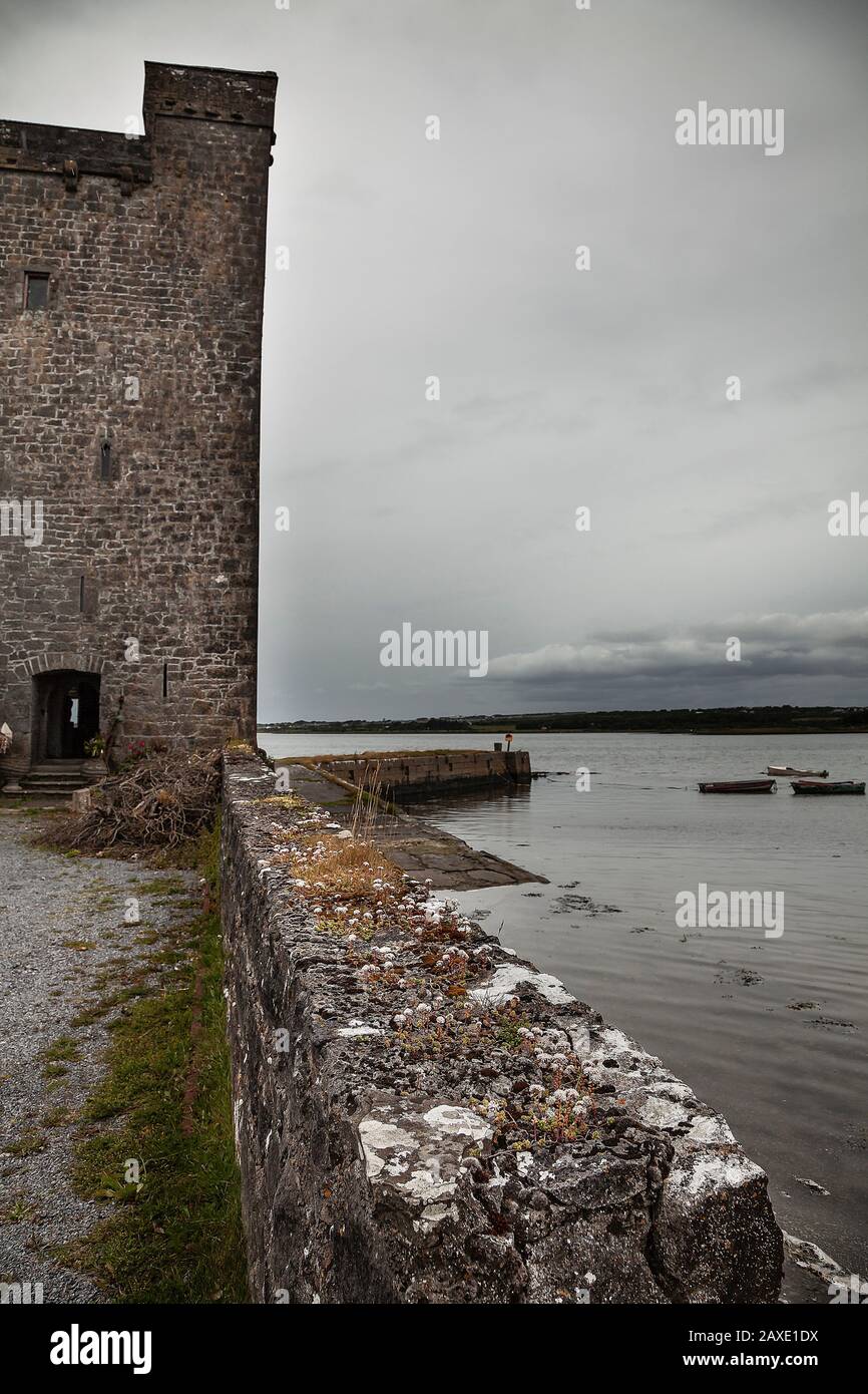 Castello Di Oranmore, Galway, Irlanda Foto Stock