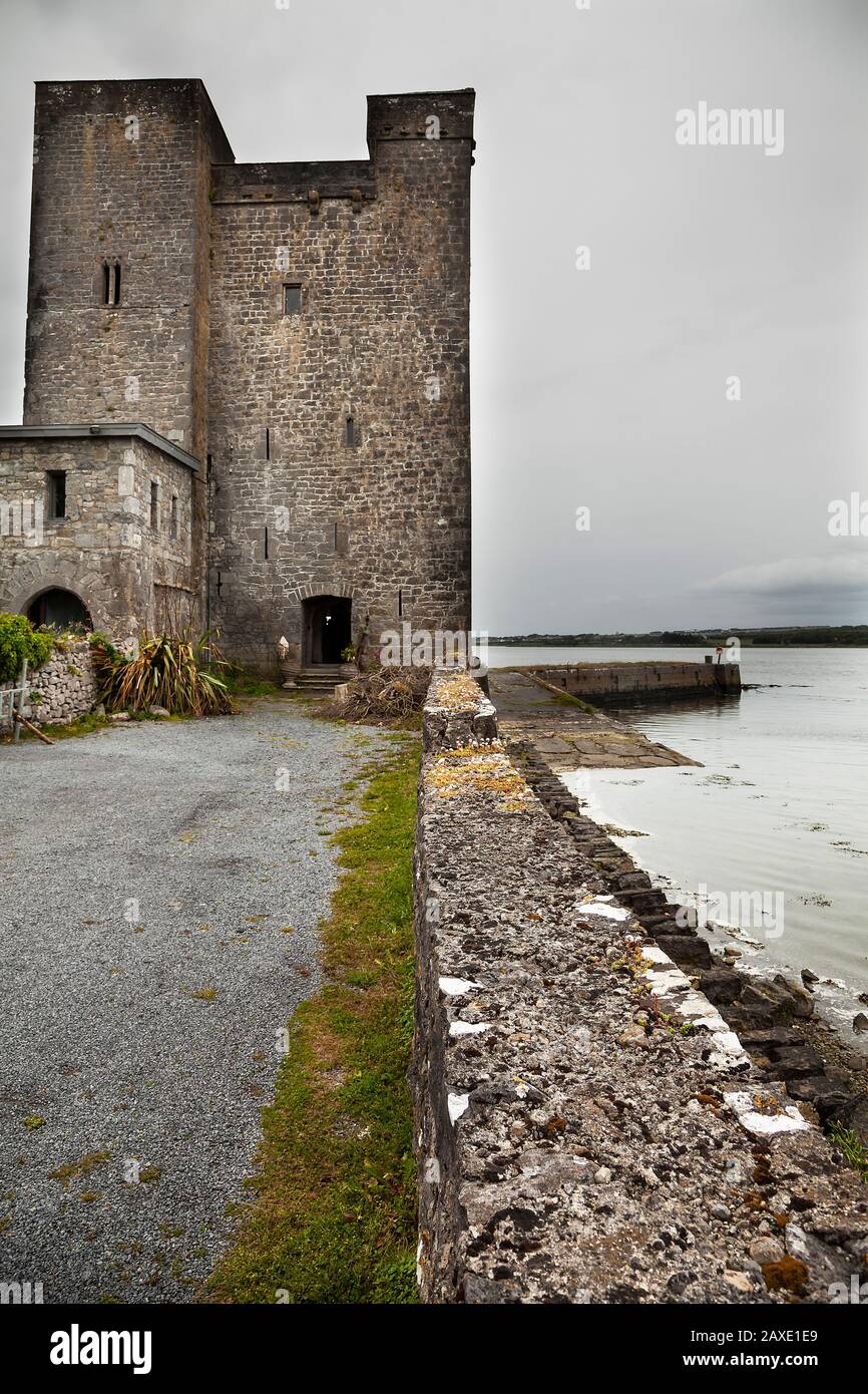 Castello Di Oranmore, Galway, Irlanda Foto Stock