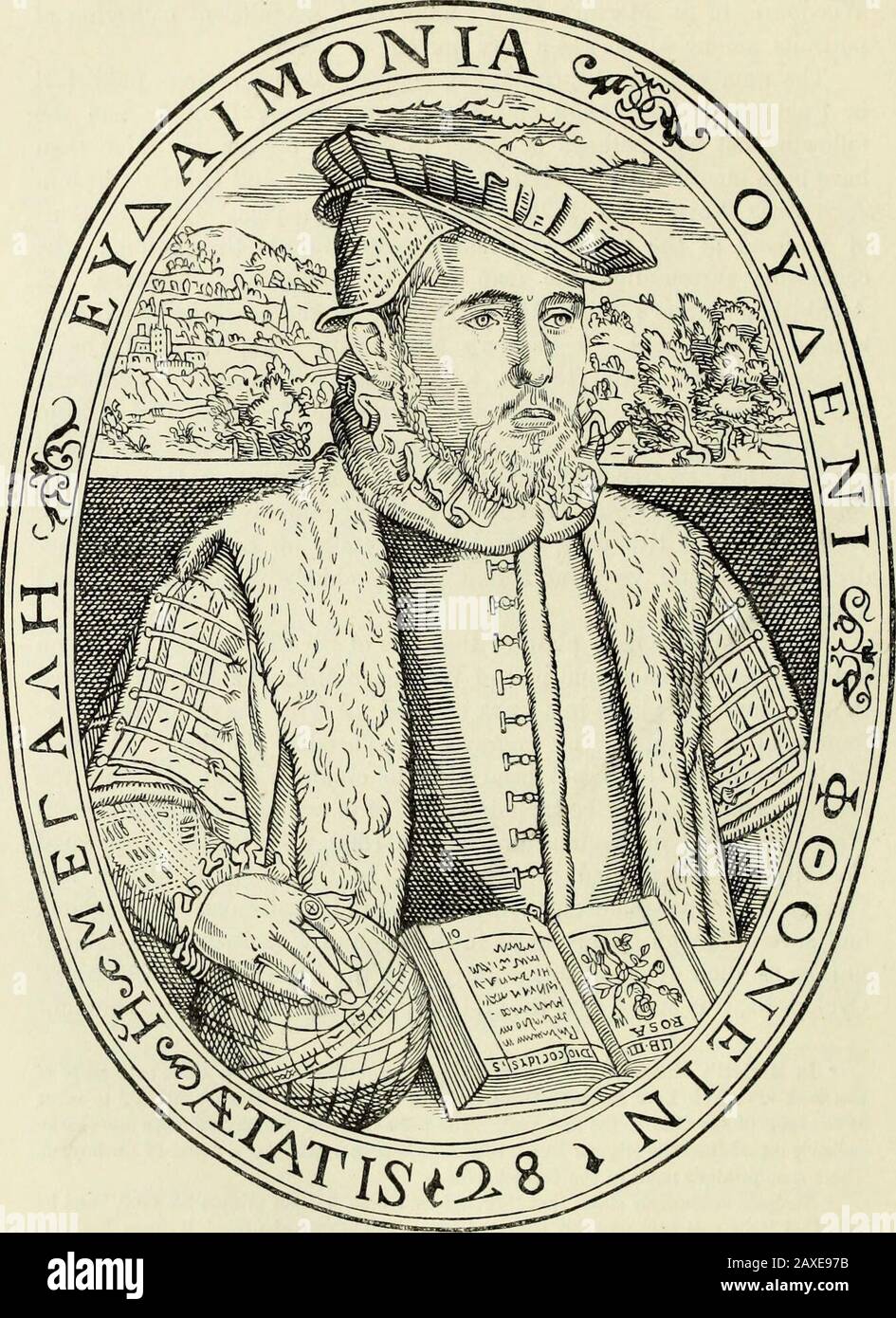 Un trattato sulle incisioni in legno : storico e pratico . rt di incisione su lastre di rame è stato portato * Nell'edizione Herberts delle Antichità Tipografiche, vol. iii. Pag. 1681, si dice che entrambe le parti di questa opera abbiano titoli incisi, E le braccia di Sir C. Hatton si dice che abbiano luogo sul retro del titolo alla prima parte. L'opera contiene ventidue mappe e grafici, probabilmente copiati dall'originale edizione olandese di Wagenar, che era nativo di Enchuysen.There non c'è nessun nome di stampante nell'edizione inglese. T Walpole afferma erroneamente che il libro di Broughtons non è stato stampato fino al 1600, e hesays quello Foto Stock