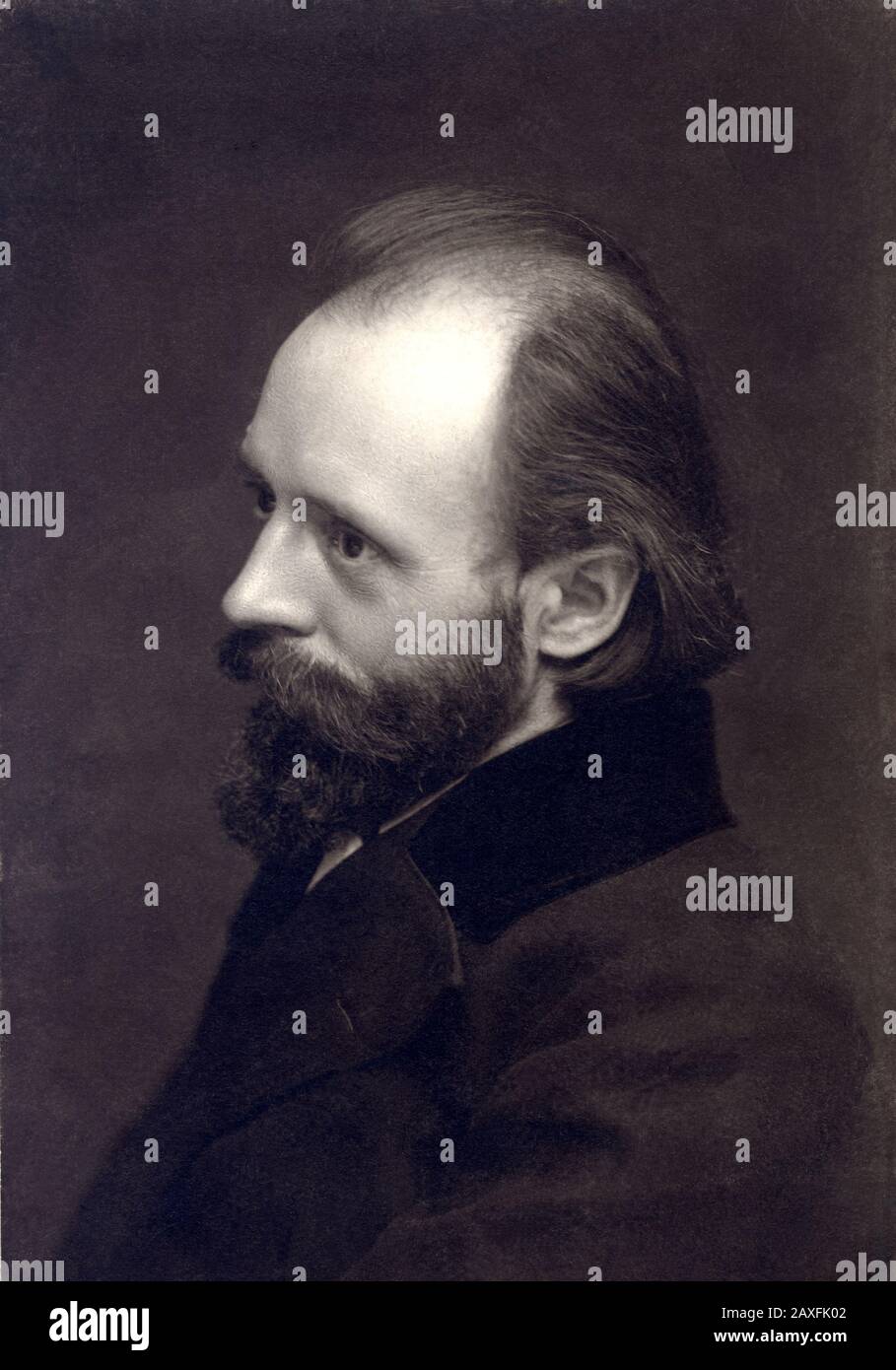 1898 ca, New York, USA : lo scrittore britannico Sir Thomas Henry HALL CAINE ( 1853 - 1931 ). Foto Di Rockwood , New York . È stato un autore britannico. È conosciuto come romanziere e drammaturgo delle epoche tardo vittoriane ed edoardiane. Al suo tempo era estremamente popolare e al culmine del suo successo i suoi romanzi vendettero quelli dei suoi contemporanei. Molti dei suoi romanzi sono stati anche realizzati in film. I suoi romanzi erano principalmente romantici nella natura, coinvolgendo il triangolo d'amore, ma hanno anche affrontare alcune delle questioni politiche e sociali più gravi del giorno. Caine fu segretario di Dante Foto Stock