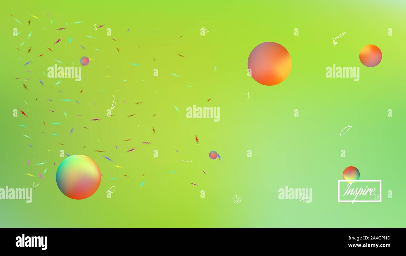 Sfondo a tema Super star. Creativi ad alta risoluzione e freschi. Illustrazione, moderna. Stelle, pianeti, segni. Universo colorato spazio sfondo tema. Illustrazione Vettoriale