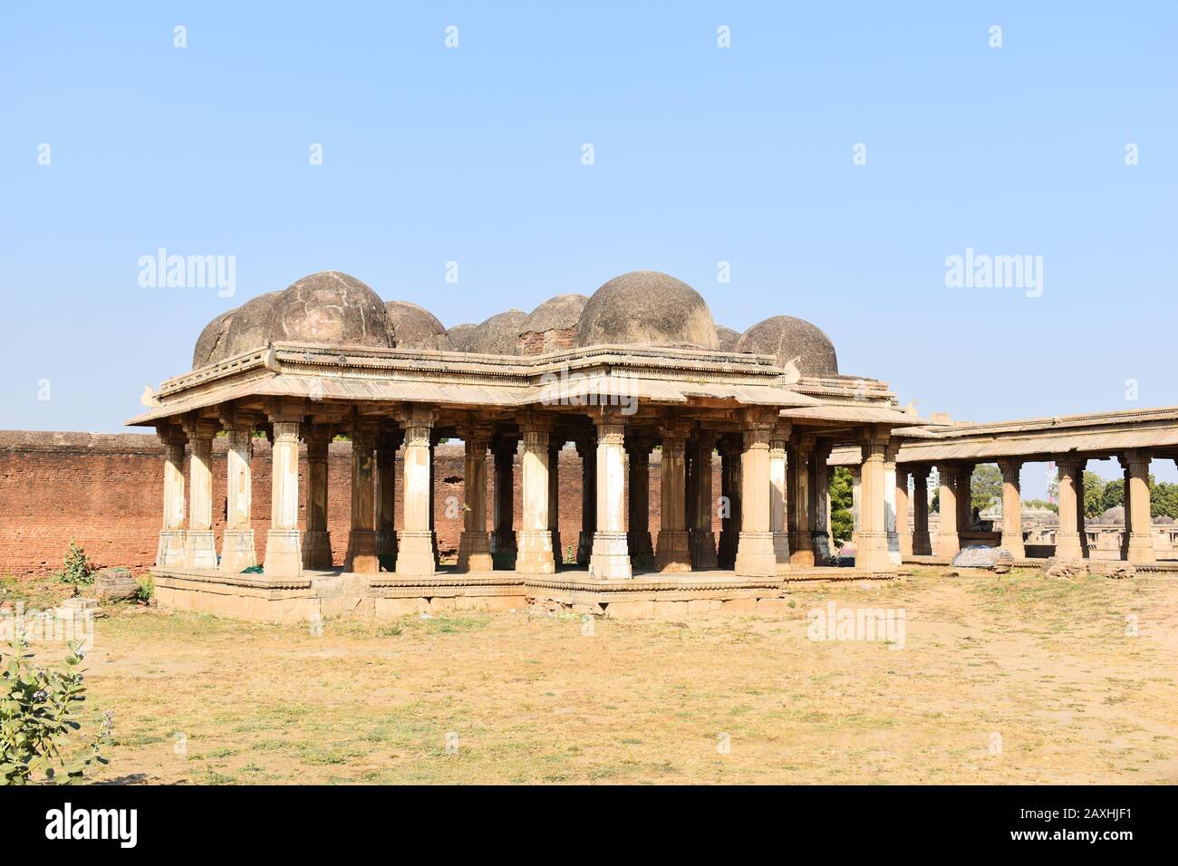 Makarba, Raja Rani Ka Mahal, Sarkhej Roza, Ahmedabad Nello Stato Del Gujarat, India Foto Stock