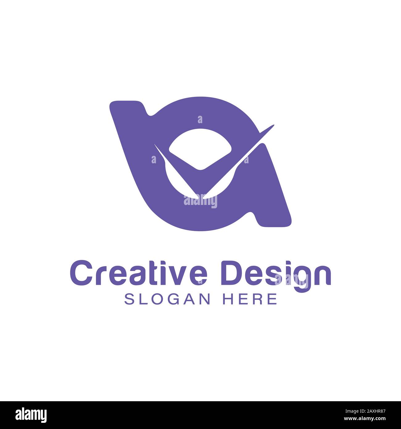 Lettera iniziale a b e segno di spunta logo idee. Design del logo Inspiration. Illustrazione Vettore Modello. Isolato Su Sfondo Bianco Illustrazione Vettoriale