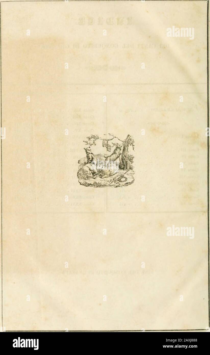 Parnaso italiano . Iìl£Tis&gt;Iì^i DEI CANTI DEL materiale DI GRANATA -FS^LS^C^^- / IT.1 DI ORAZIANI . . Pag. Ixjanto i po^- i canto XII Pag. 147 canto XIII » »59 canto XV » l85 canto XVII » 207 canto XVIII &gt;» 219 canto XIX ......... 23i canto III » 33 canto VI » 75 canto XXII » 279 canto XXIII » 295 canto XXIV » 3u9 canto XXV » 32i canto XXVI . &gt;* 337 C;inln VITI &gt;i loi canto X » I2J canto XI » 1 i5 HNli DEL CONQUISTO DI GRANATA. Biblioteca Universitaria di ol TorontoLibrary Foto Stock