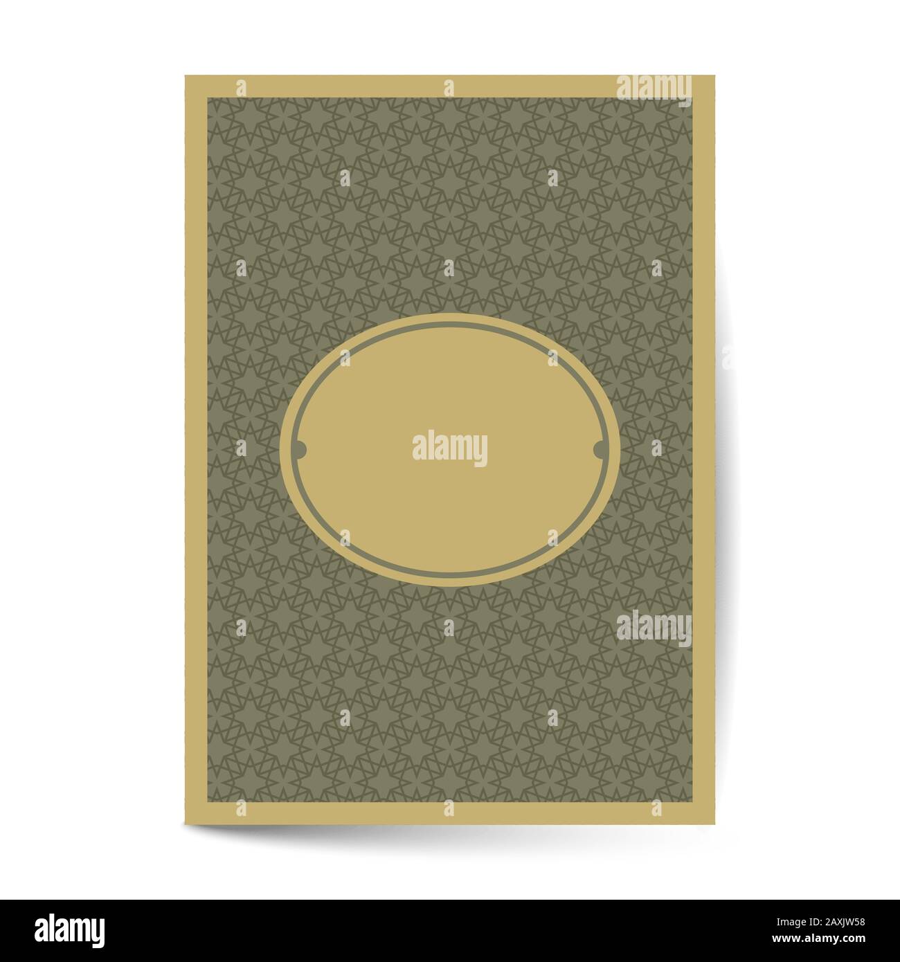 Il minimo di lusso design del coperchio con elemento di modello per il menu scheda di invito, banner prenota vettore di design Illustrazione Vettoriale