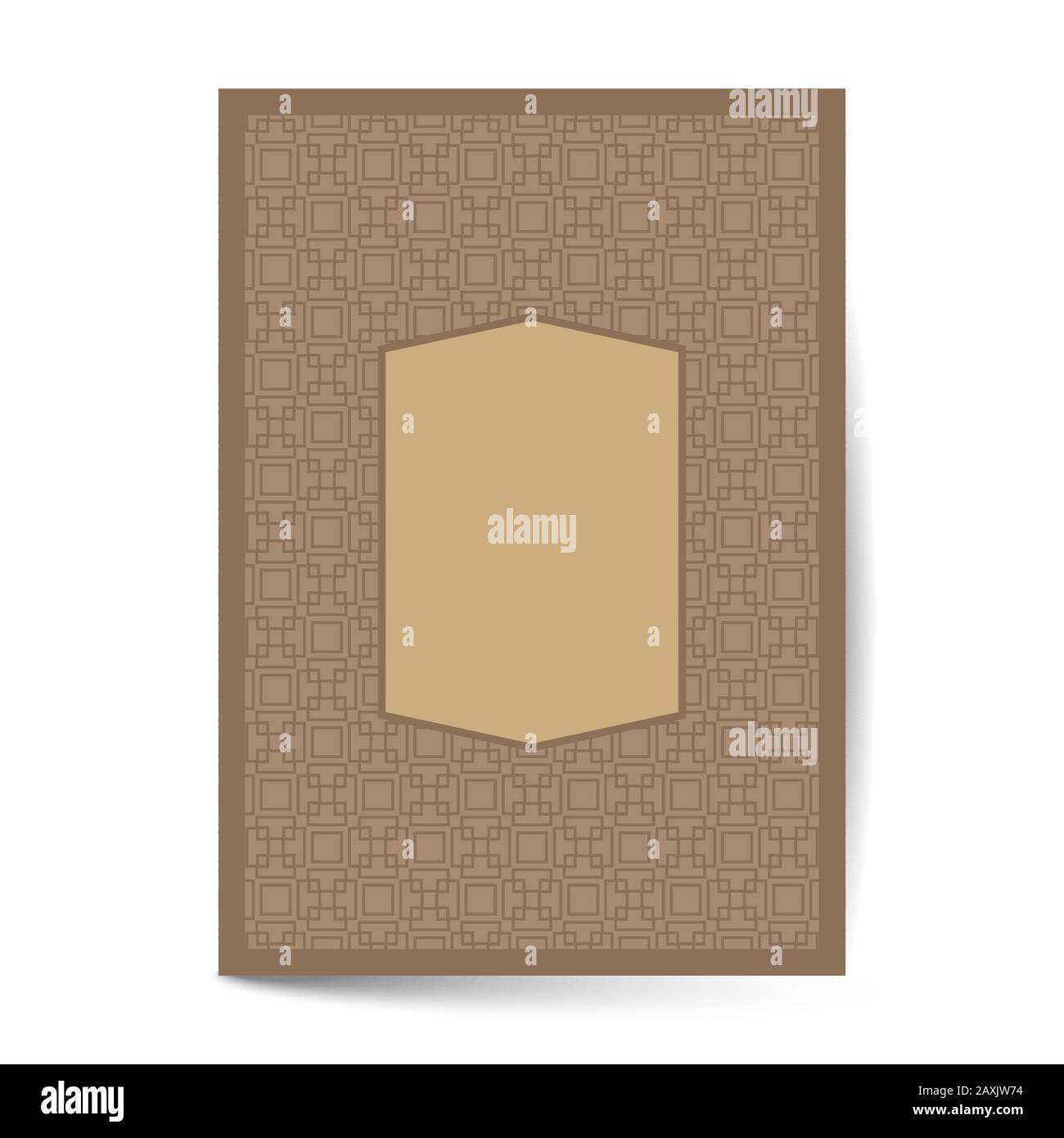 Il minimo di lusso design del coperchio con elemento di modello per il menu scheda di invito, banner prenota vettore di design Illustrazione Vettoriale