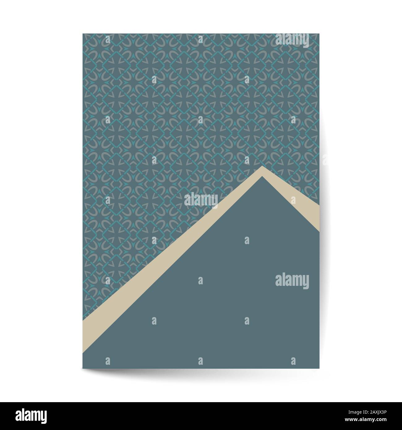 Il minimo di lusso design del coperchio con elemento di modello per il menu scheda di invito, banner prenota vettore di design Illustrazione Vettoriale